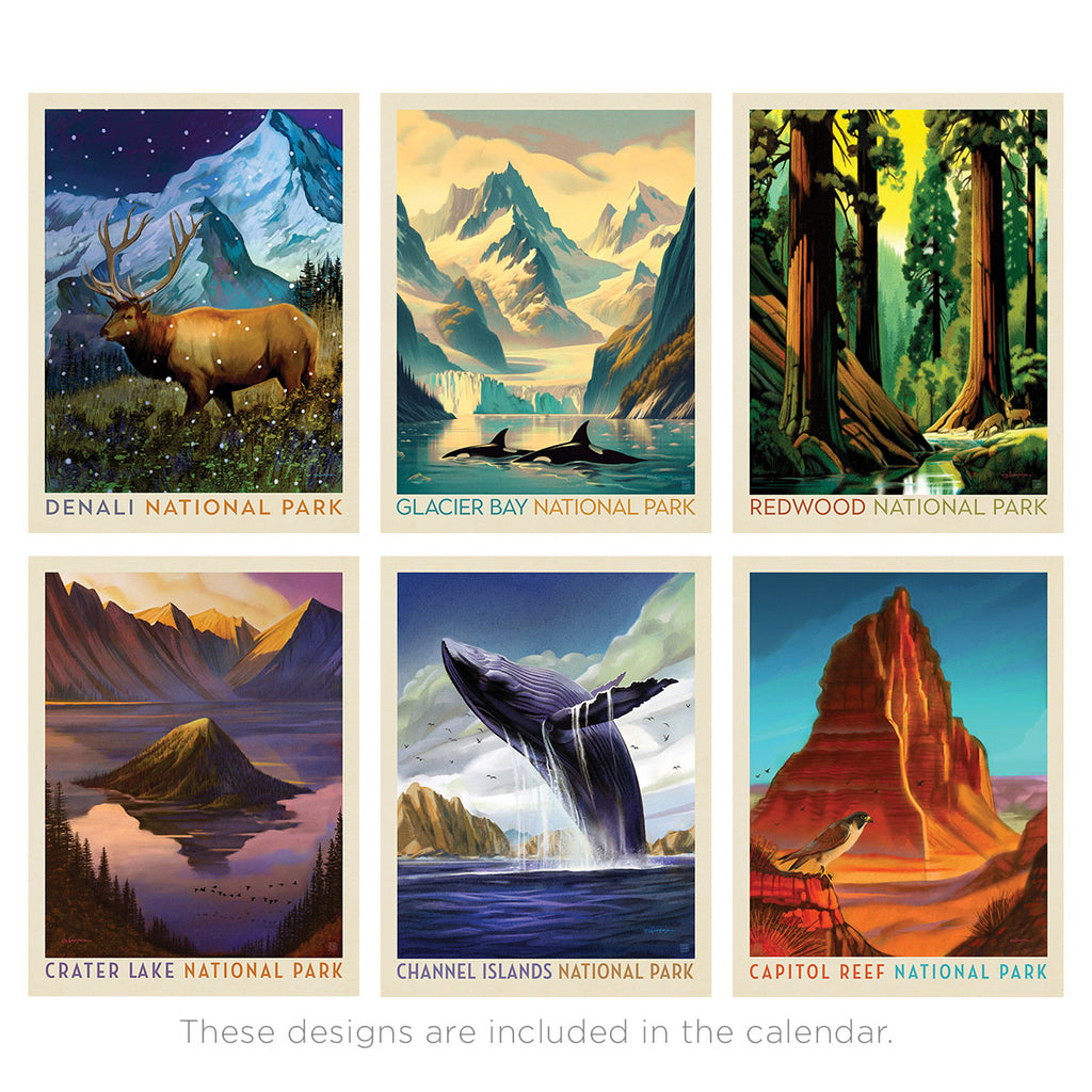 📅2025 Wall Calendar: National Parks (Best Seller!)