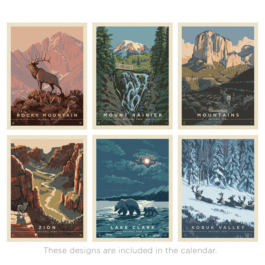 📅2025 Wall Calendar: National Parks (Best Seller!)