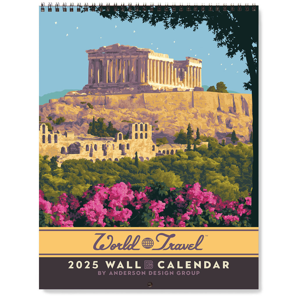 📅2025 Wall Calendar: World Travel (Best Seller!)