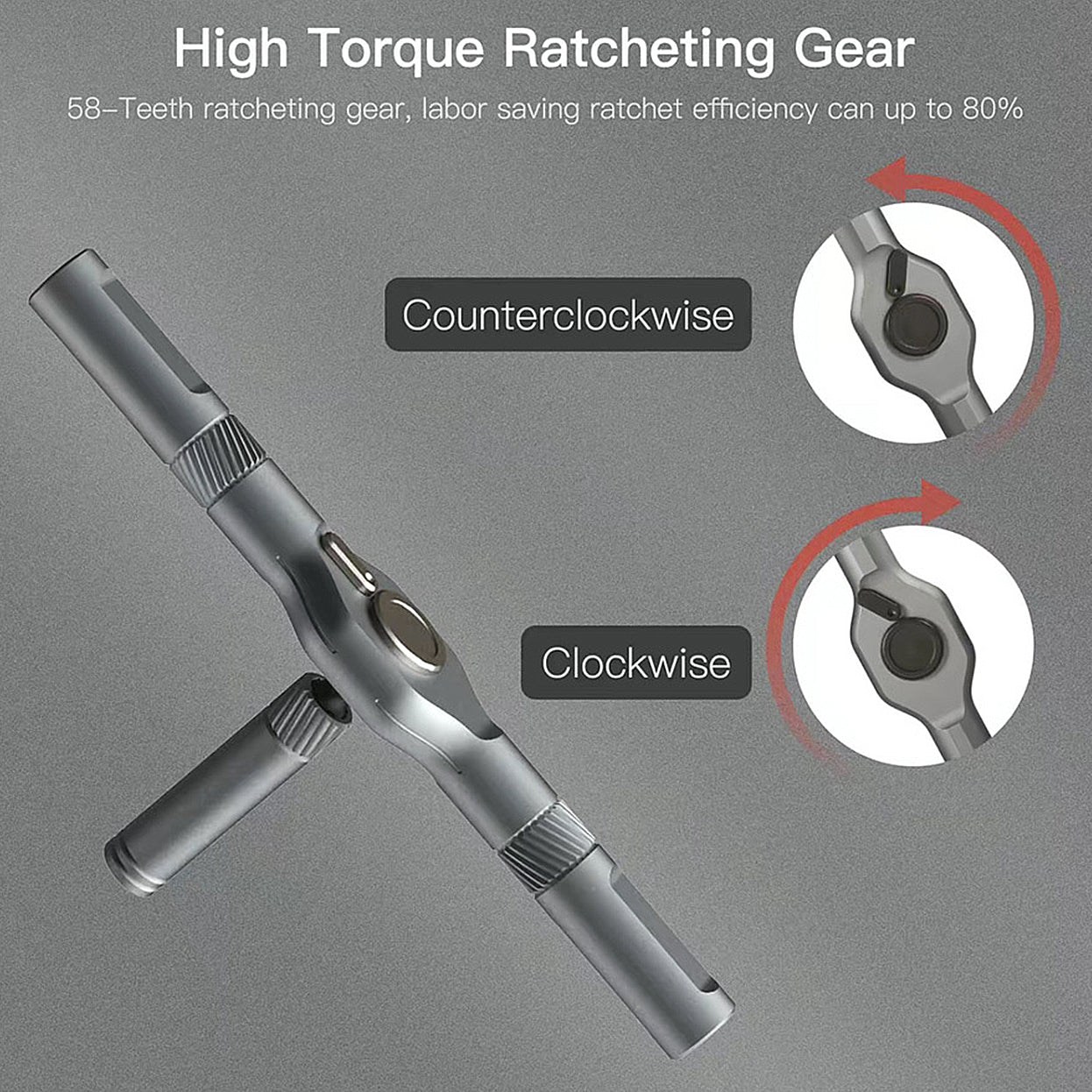 24 in 1 Multi-purpose Ratchet Wrench Screwdriver