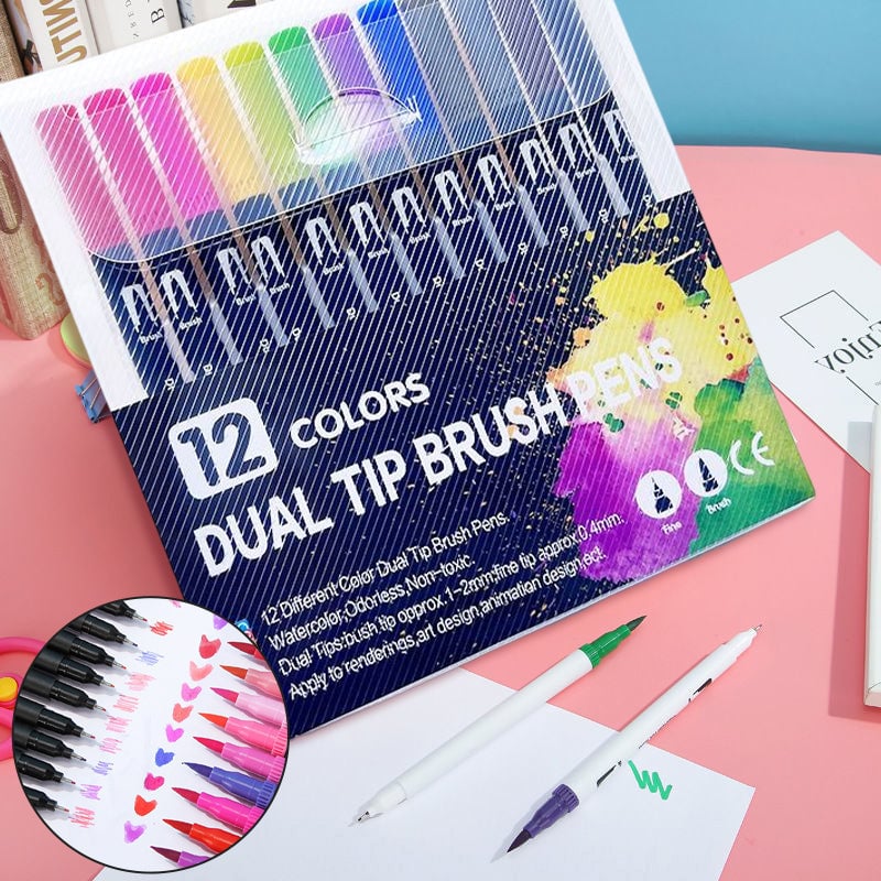 Double-sided watercolor pencil set Double-sided watercolor pencil set