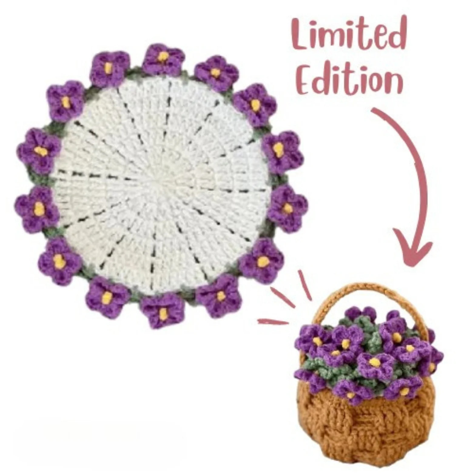 Handmade Crochet Coaster