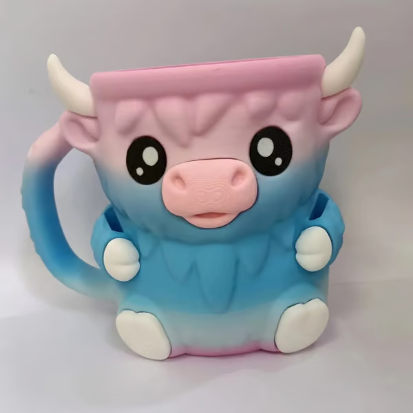 🐮Ferdinand, the Highland Cow Ice Cream Pint Holder🍨🍦🍧