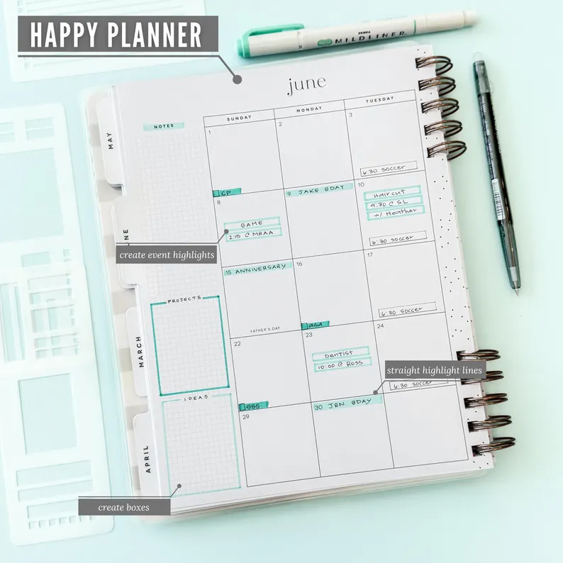 Flexible Planning Templates
