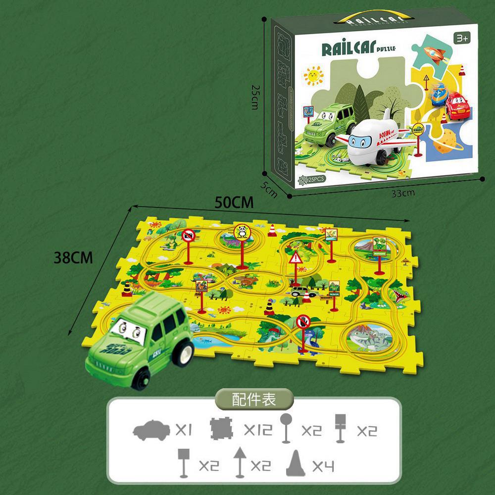 Magic Puzzle & Car