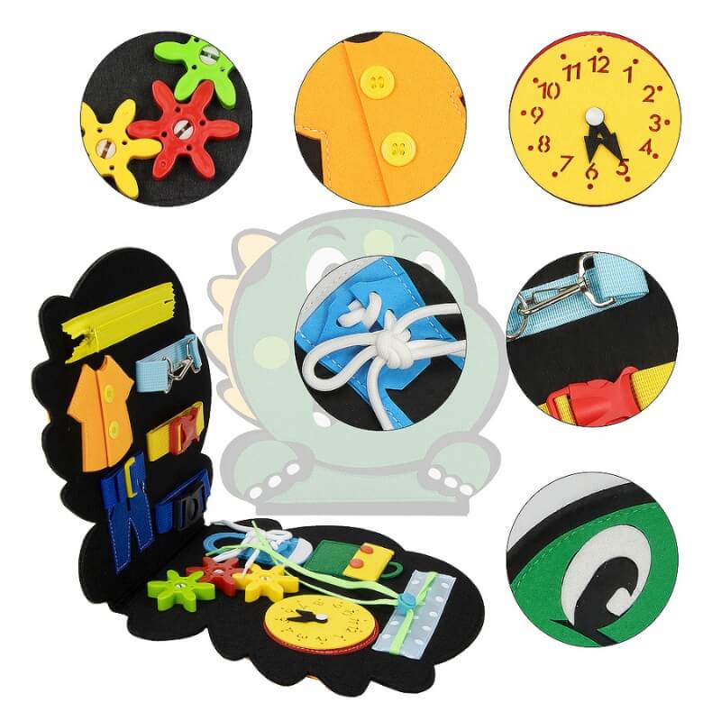 Montessori Dino Busy Board【BUY 2 FREESHIPPING】