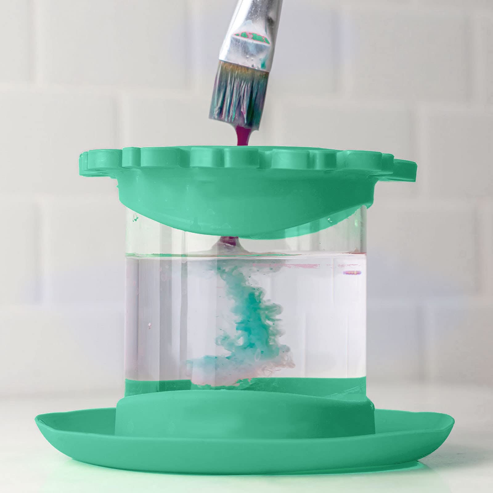 Paintbrush Cleaning Rinse Cup