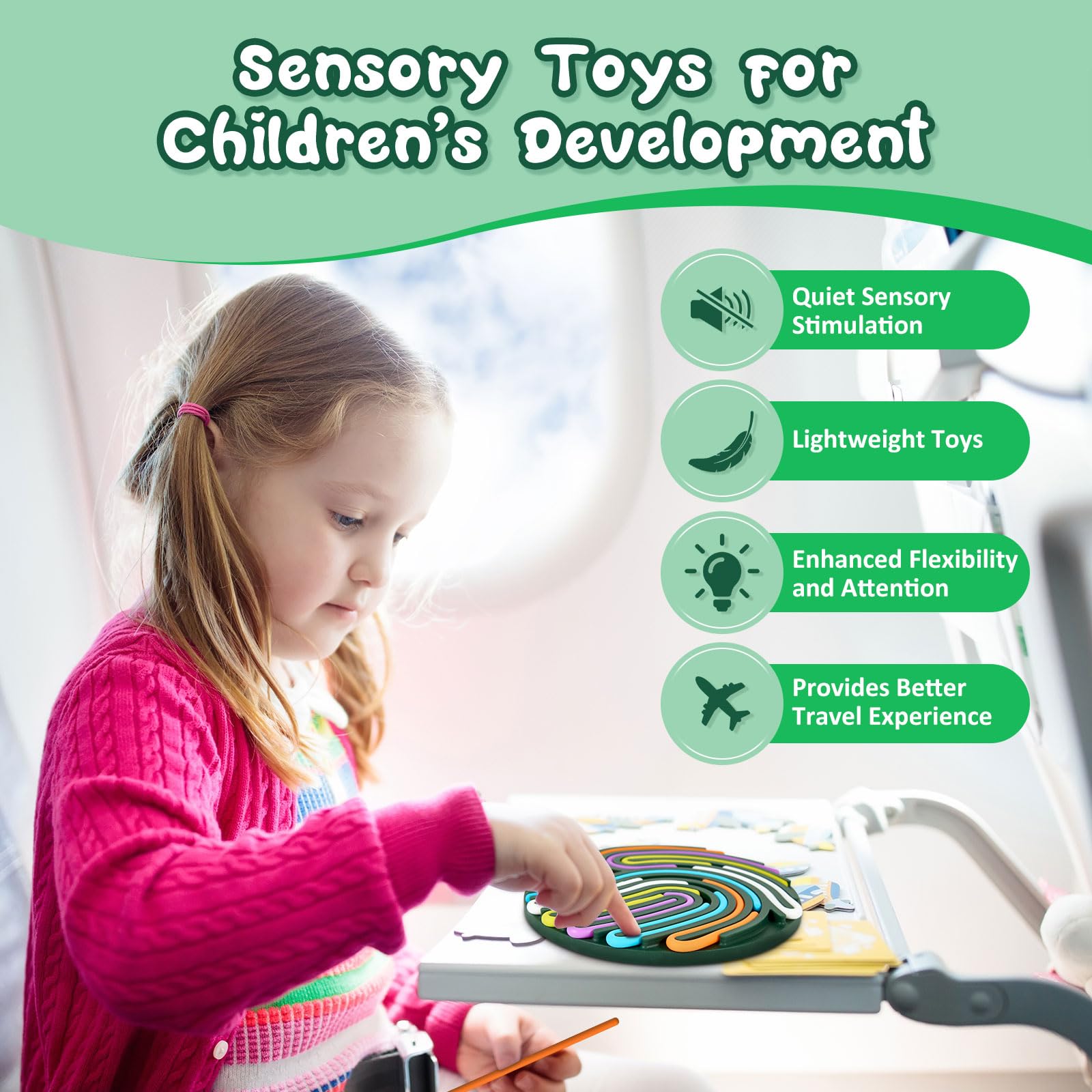 Sensory Activity Board for Kids