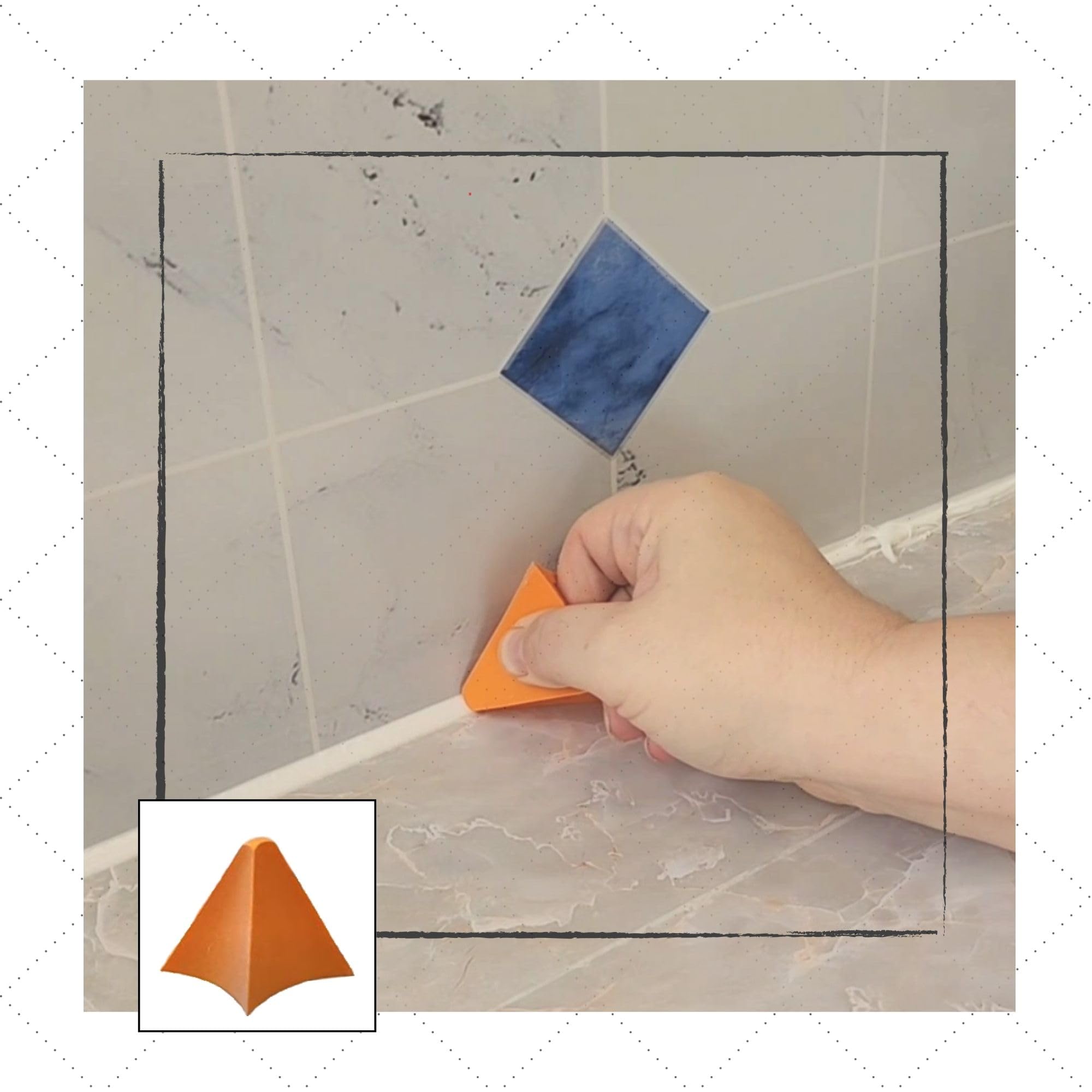Shepwin™ Silicone Caulking Tool（2 per set）