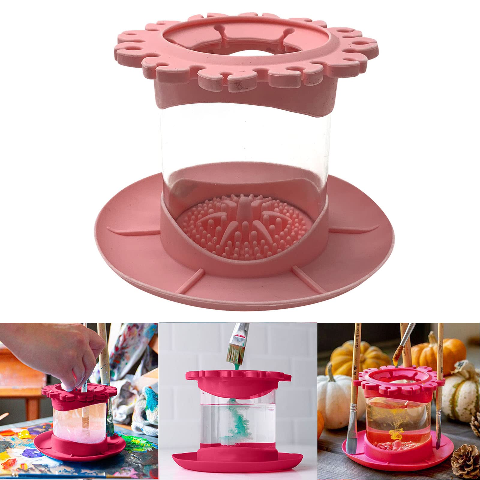 Paintbrush Cleaning Rinse Cup