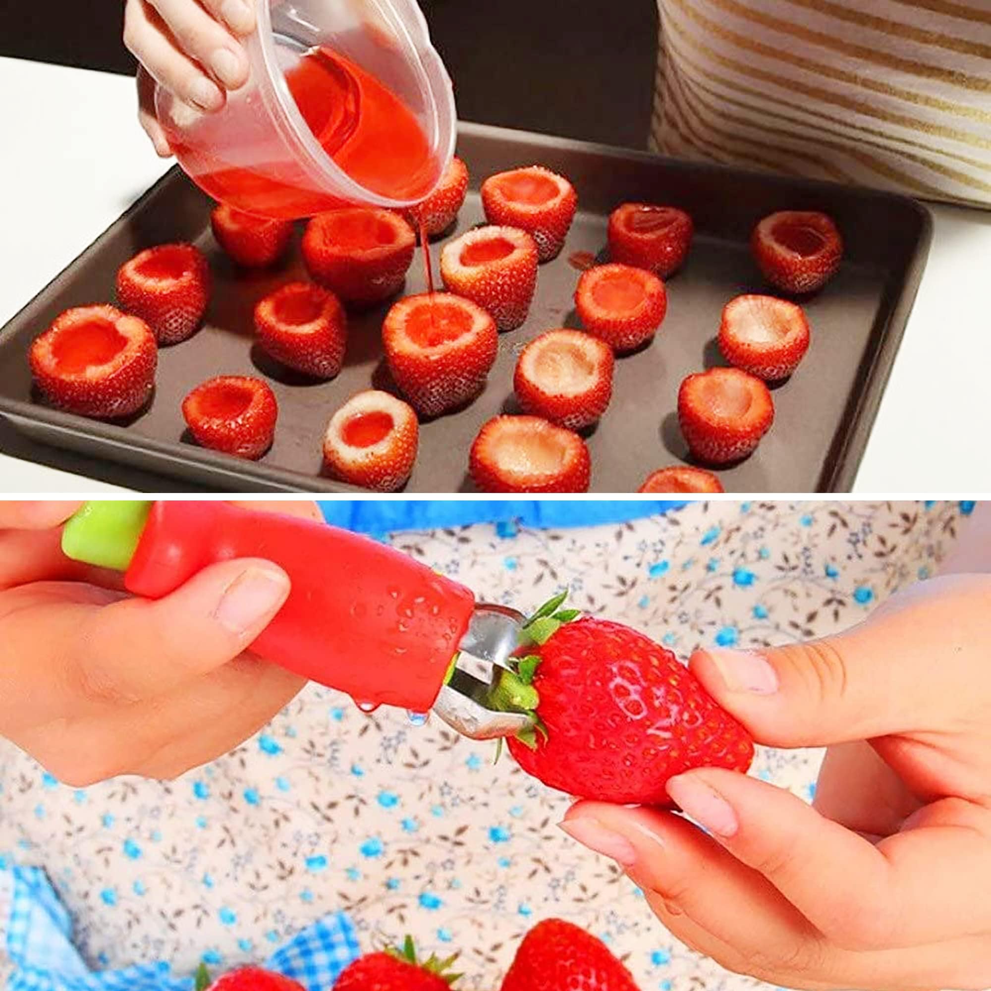Strawberry Huller Tool(2 Pack)