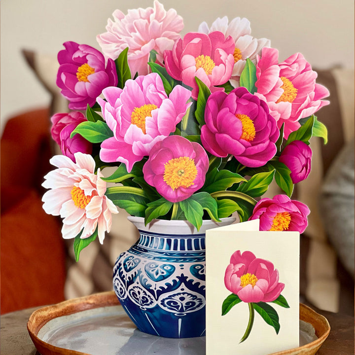 Pop Up Flower Bouquet Greeting Cardâ¨Holiday Giftâ¨