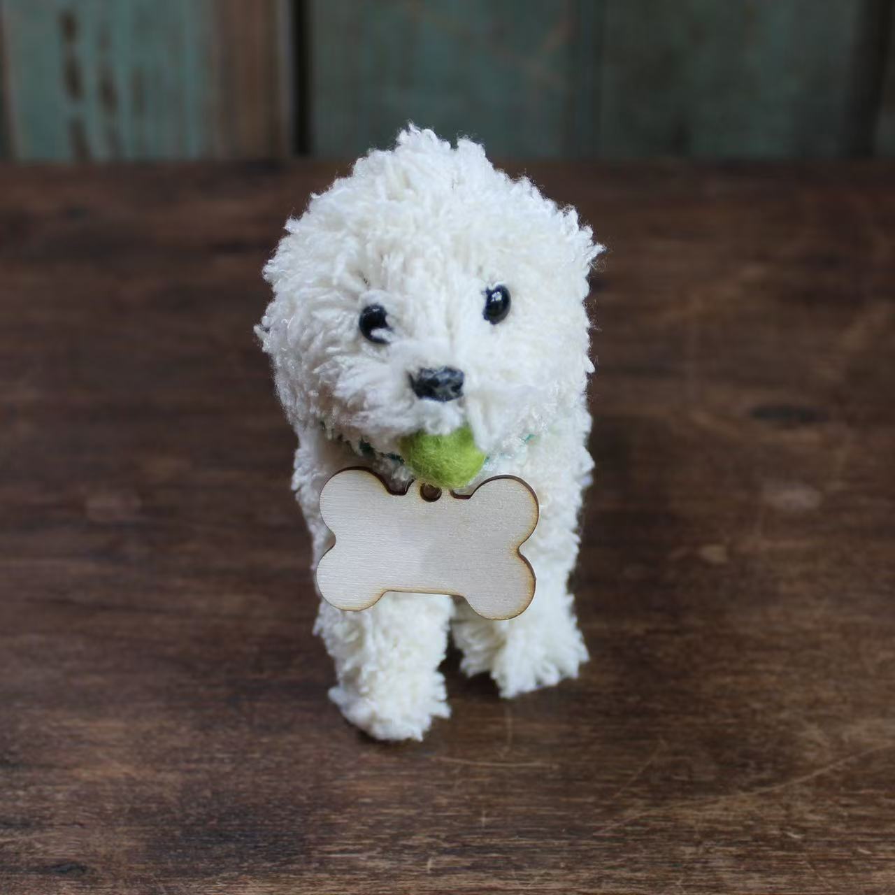 Fetch Doodle Dog Ornament Personalized