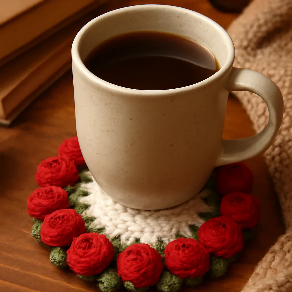 Handmade Crochet Coaster