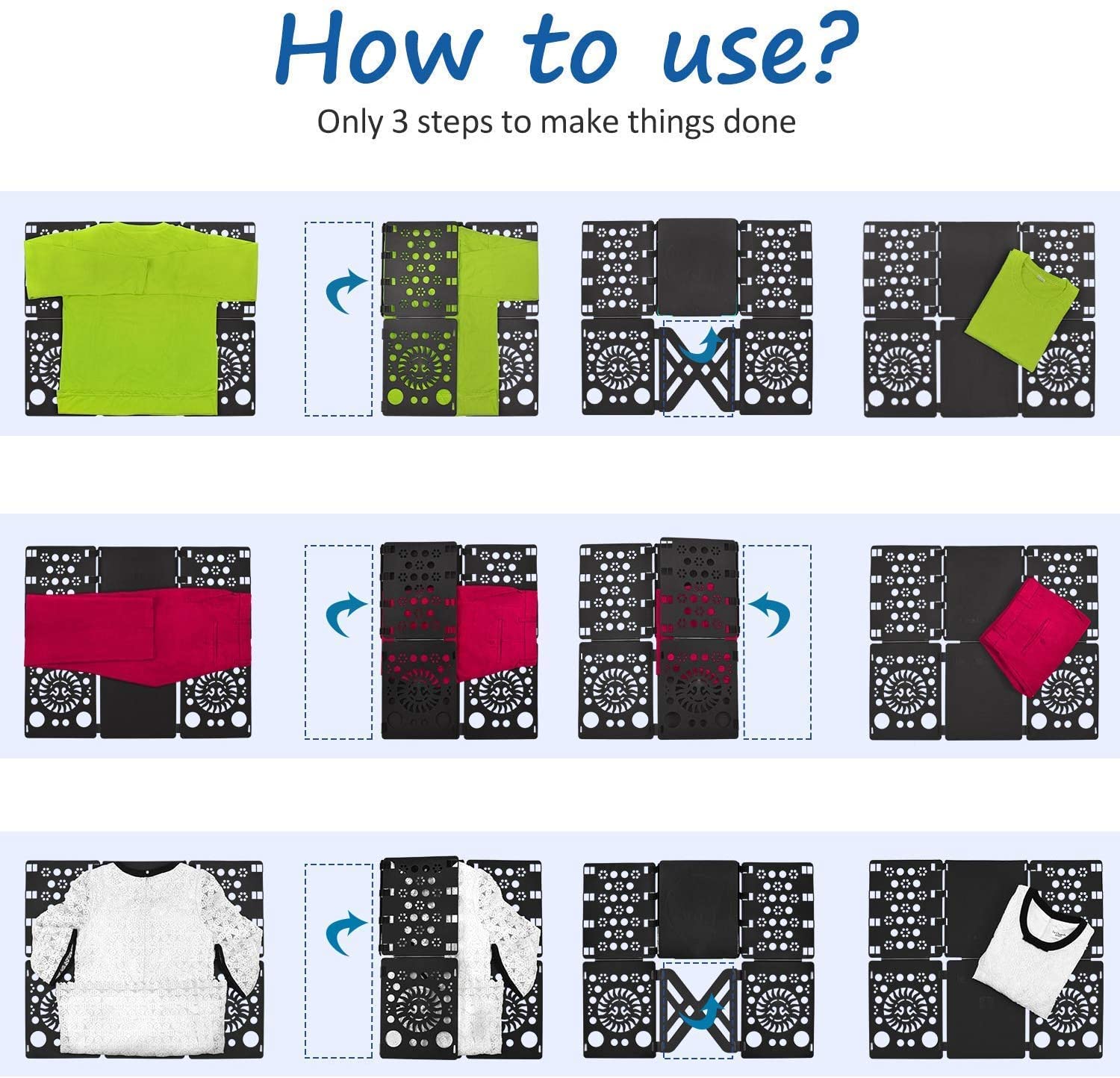 Shirt T-shirt Durable Folding Board