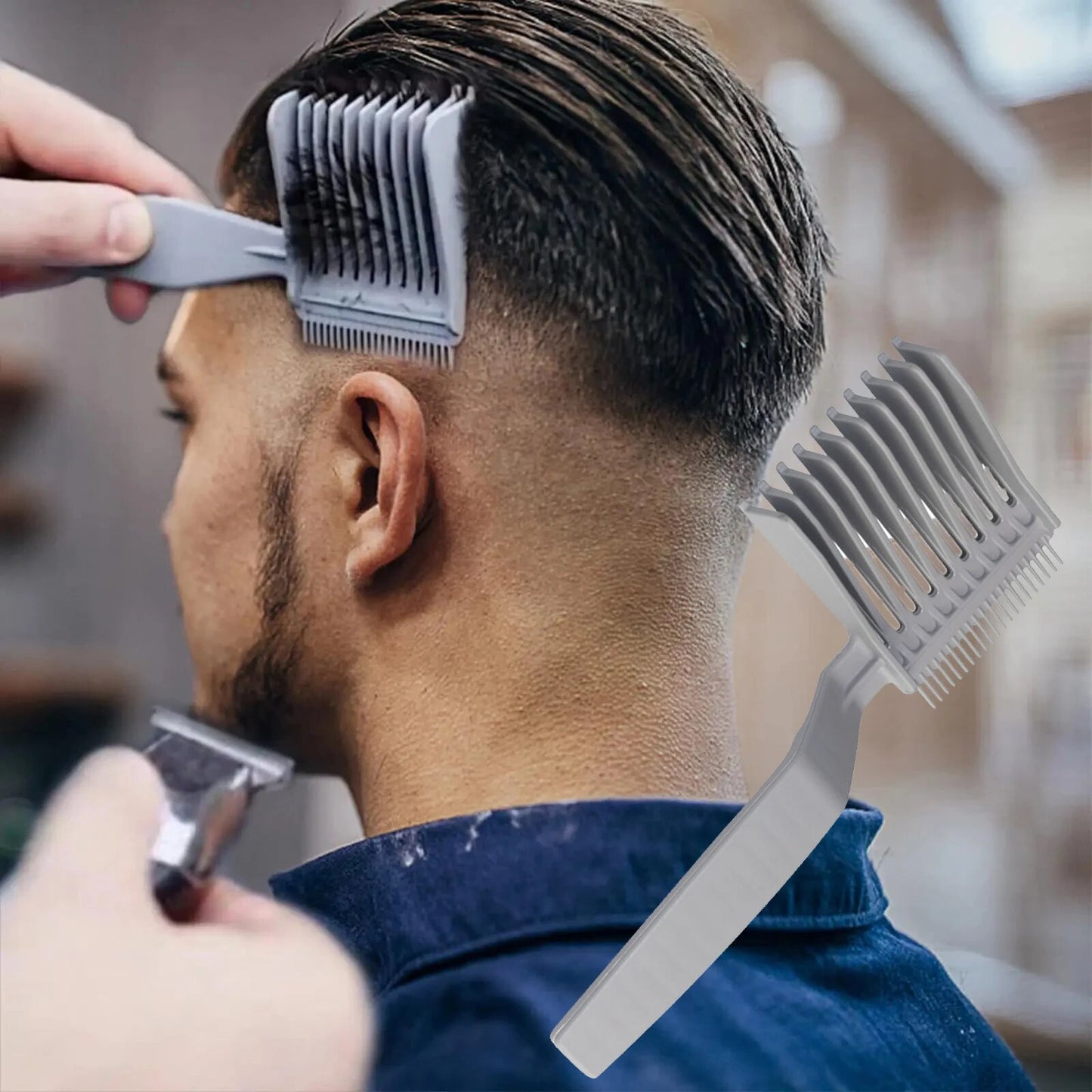  Barber Fade Combs-Short Hair Blending Tools