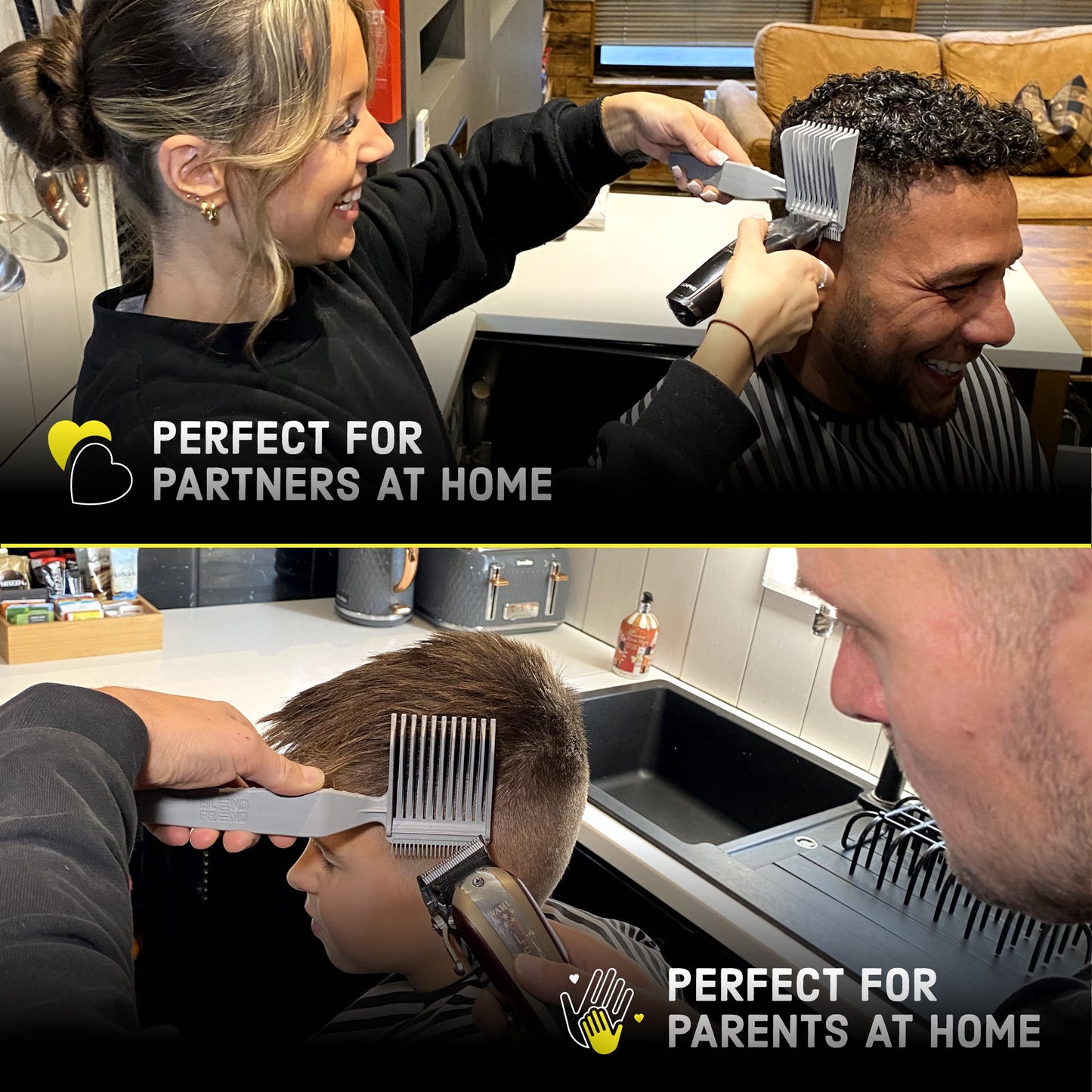 Barber Fade Combs-Short Hair Blending Tools