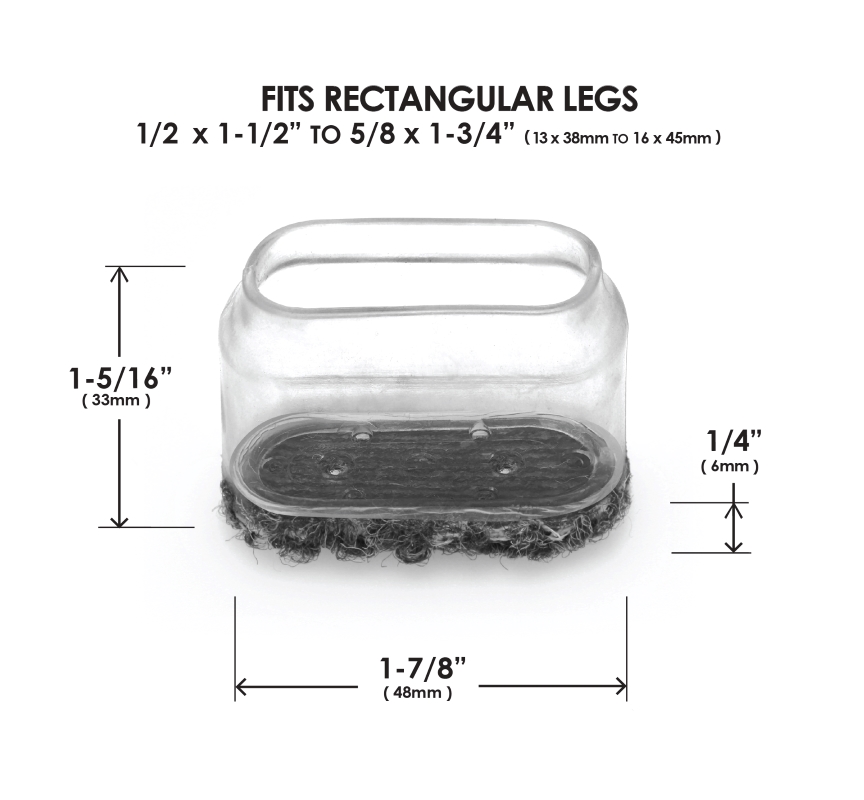 Clear Sleeve Berber Glides