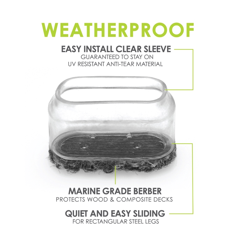 Clear Sleeve Berber Glides