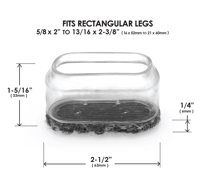Clear Sleeve Berber Glides