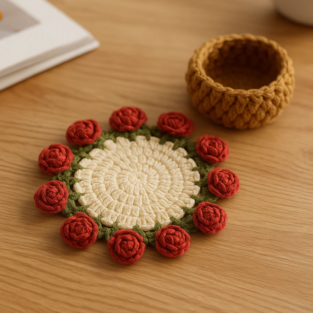 Handmade Crochet  Coaster
