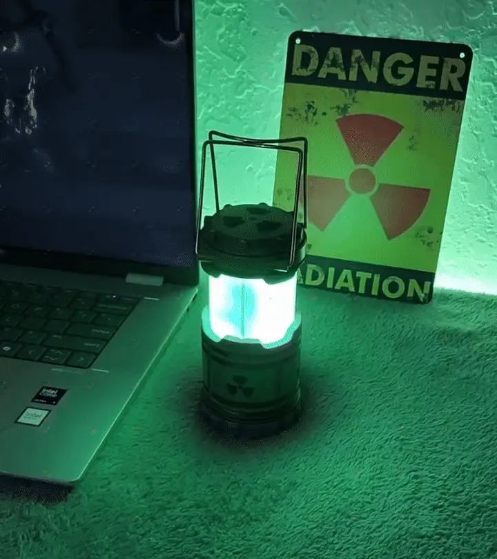 Nuclear Reactor Lamp