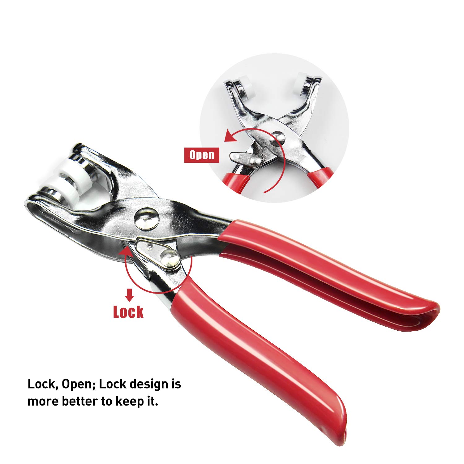 DIY 200-set metal snap fastener set