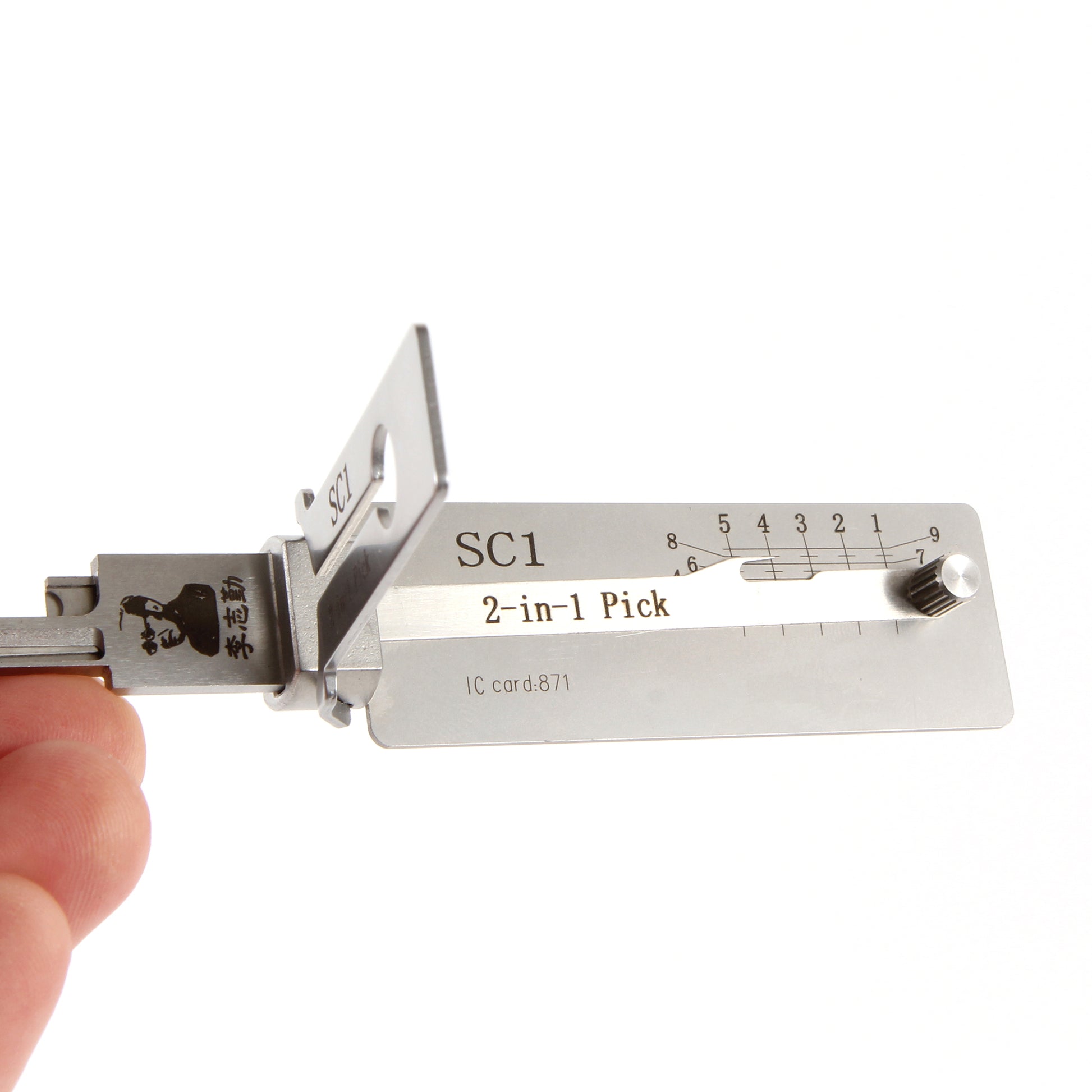 Lishi 2-in-1 Lock Pick Tool