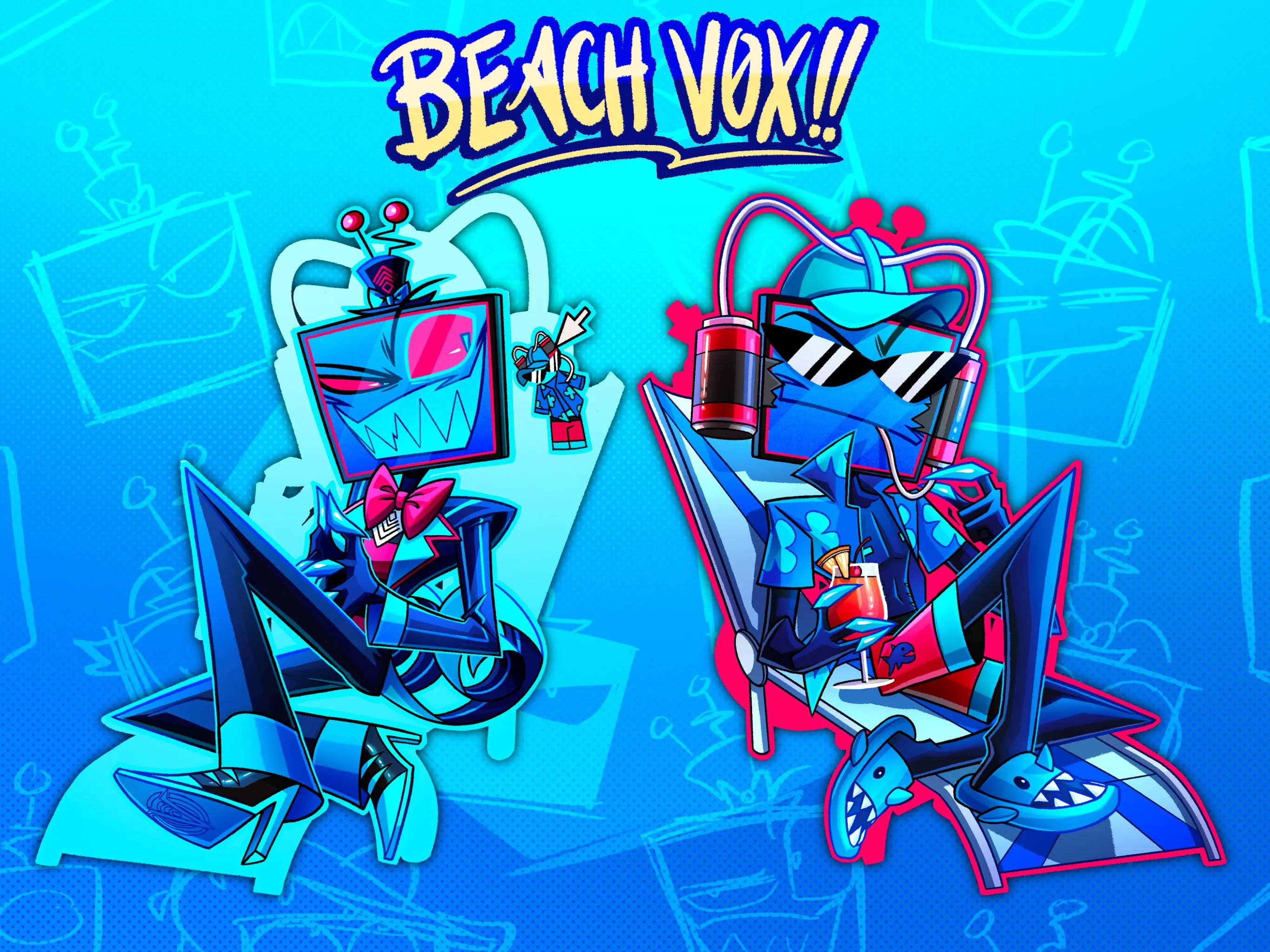 Hazbin Hotel Dress Up Vox SEASON 2 Charms