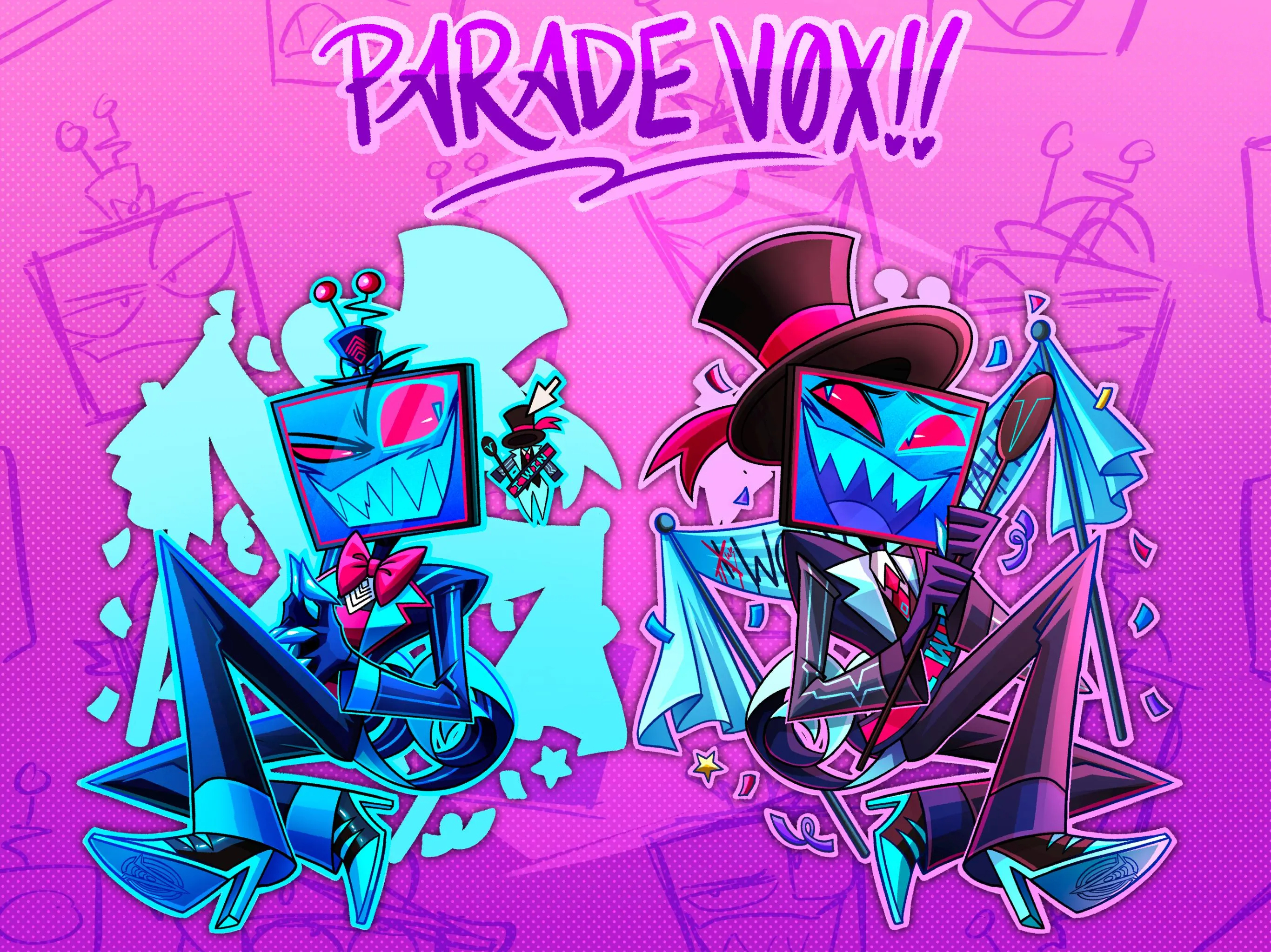 Hazbin Hotel Dress Up Vox SEASON 2 Charms