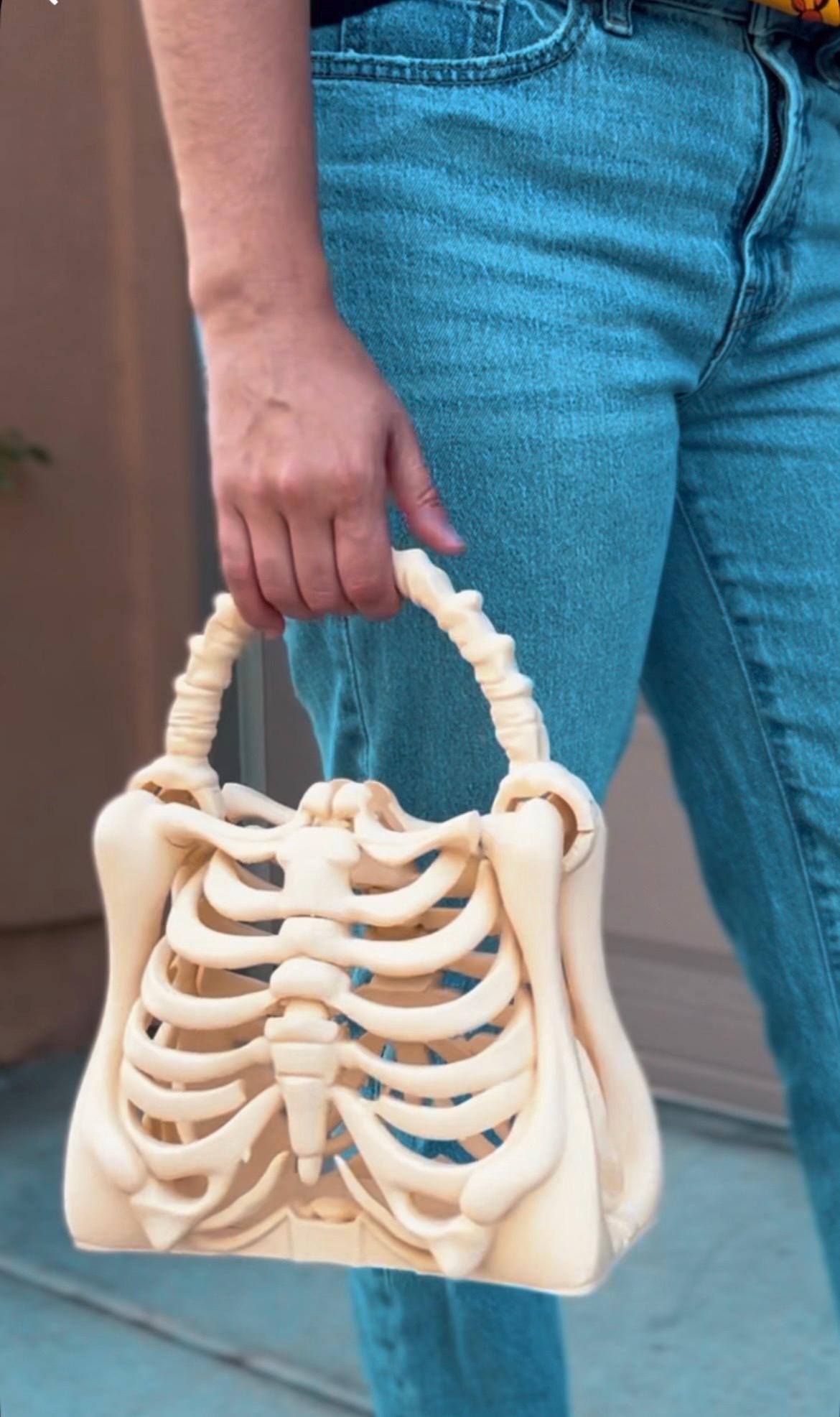 3D printed Skeleton Bone Bag