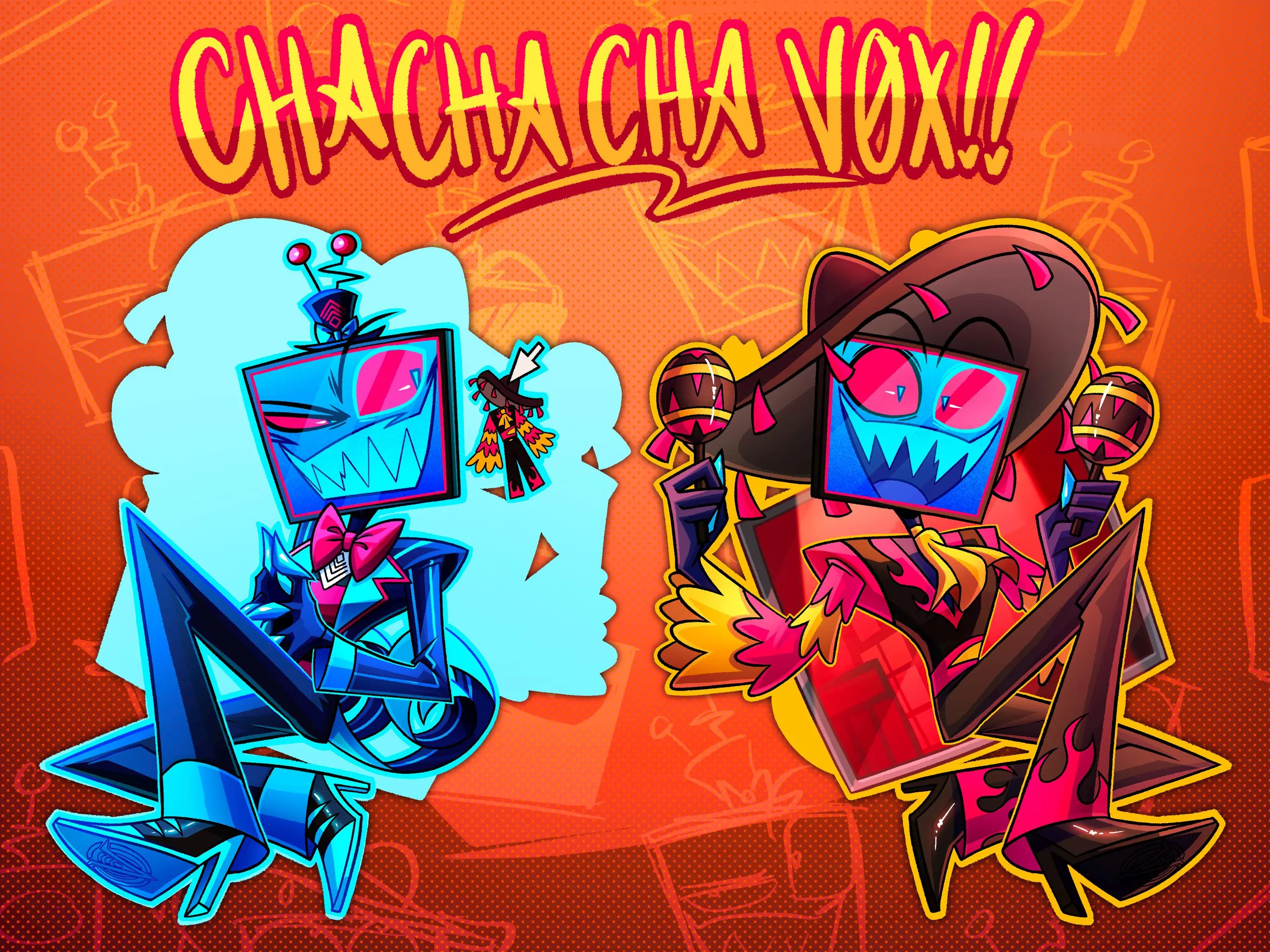 Hazbin Hotel Dress Up Vox SEASON 2 Charms