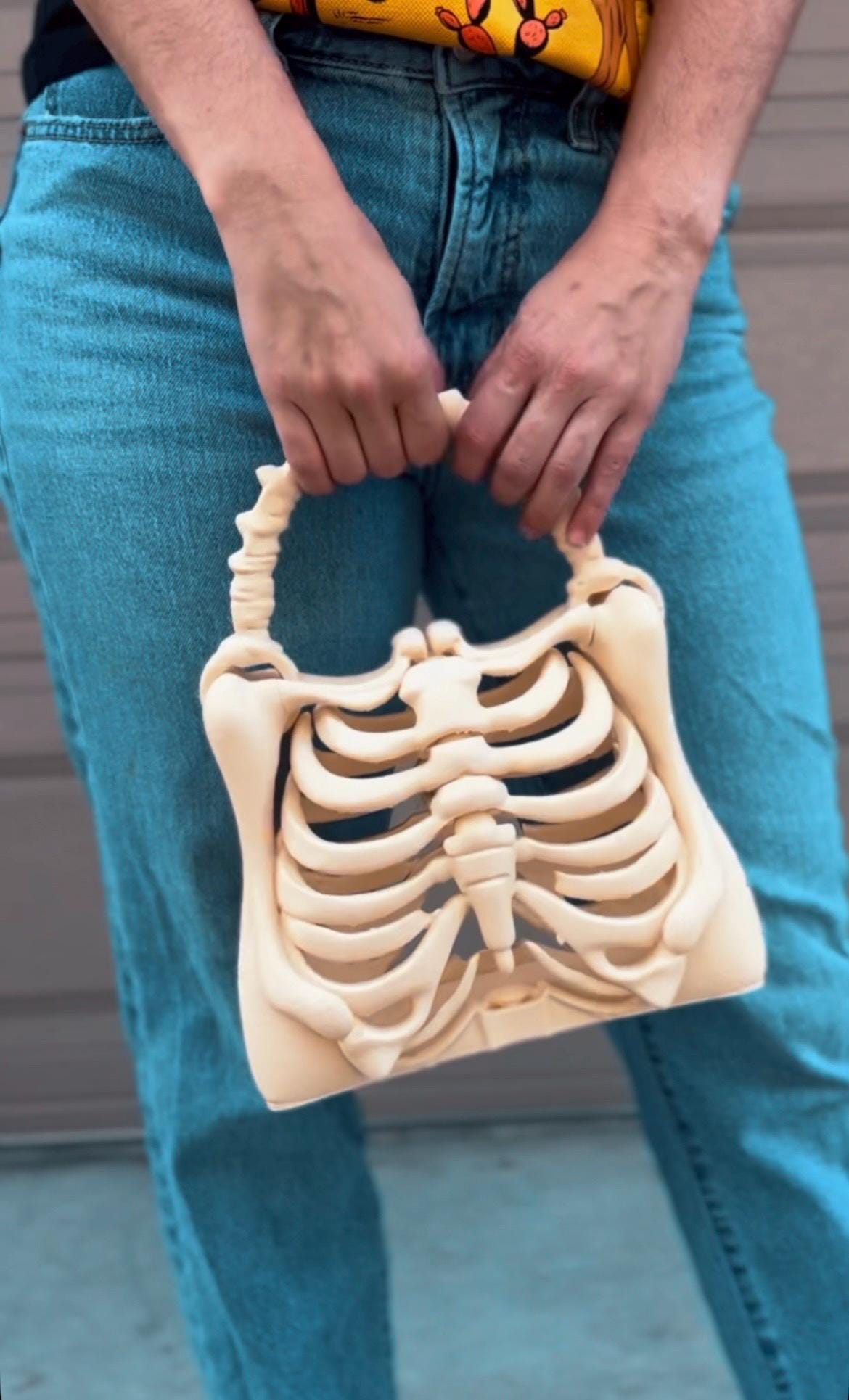 3D printed Skeleton Bone Bag