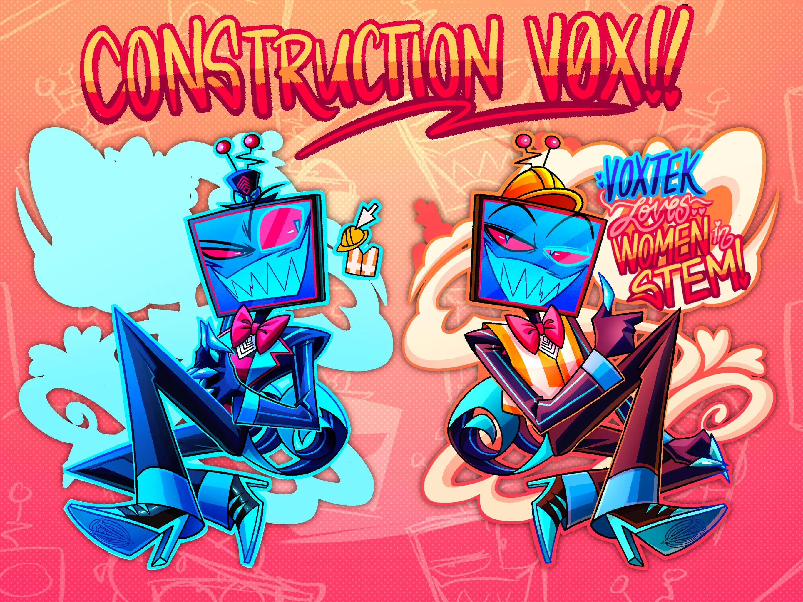 Hazbin Hotel Dress Up Vox SEASON 2 Charms