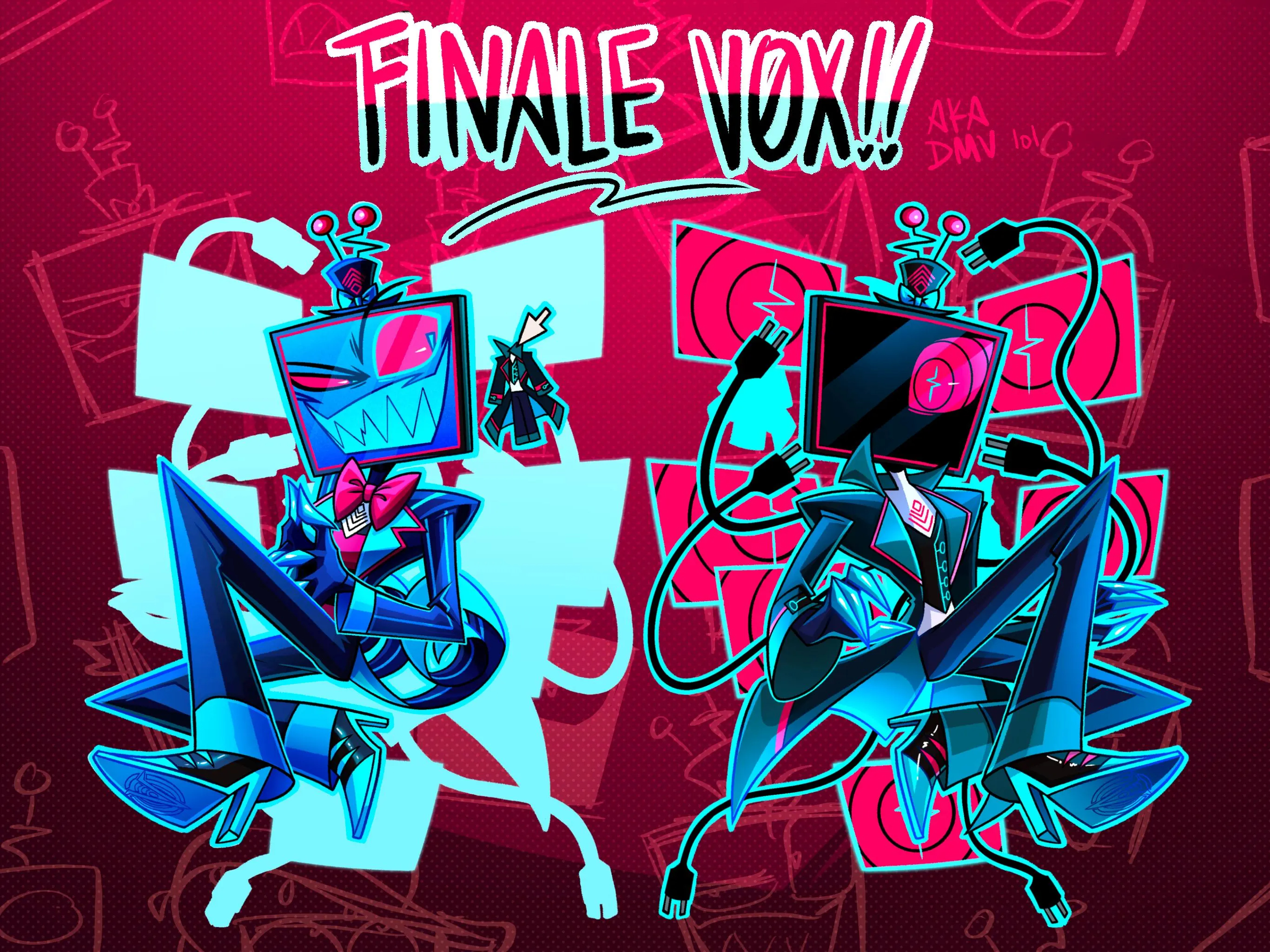 Hazbin Hotel Dress Up Vox SEASON 2 Charms