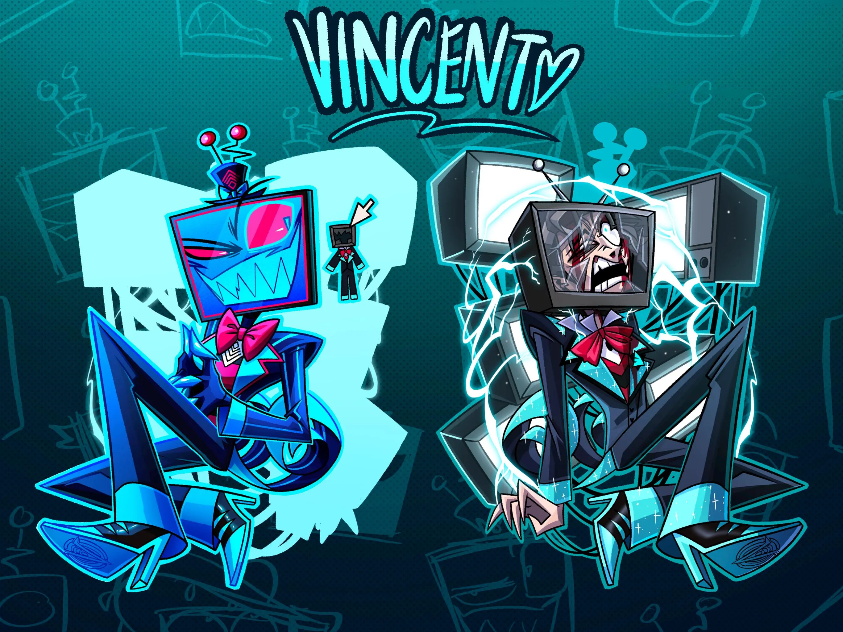 Hazbin Hotel Dress Up Vox SEASON 2 Charms