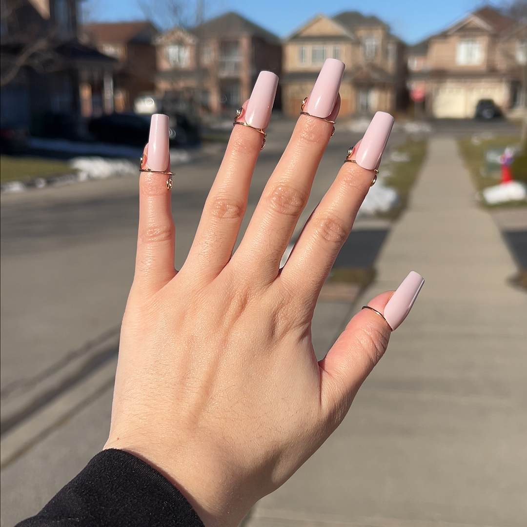 Removable Finger Nail Rings