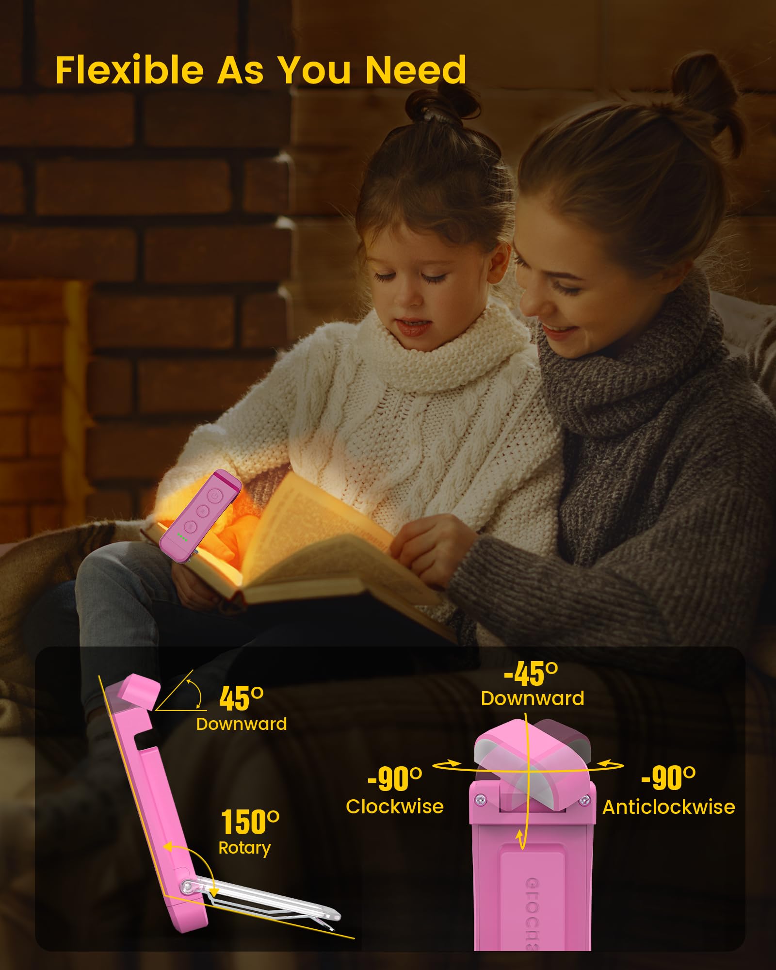 Portable Clip-on LED Reading Light