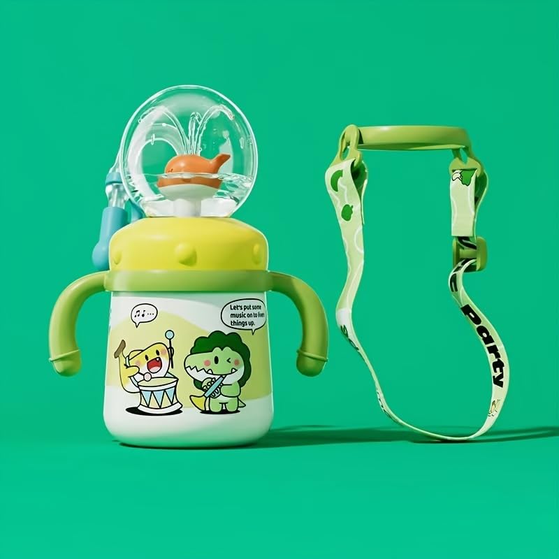 Portable whale fountain drinking cup