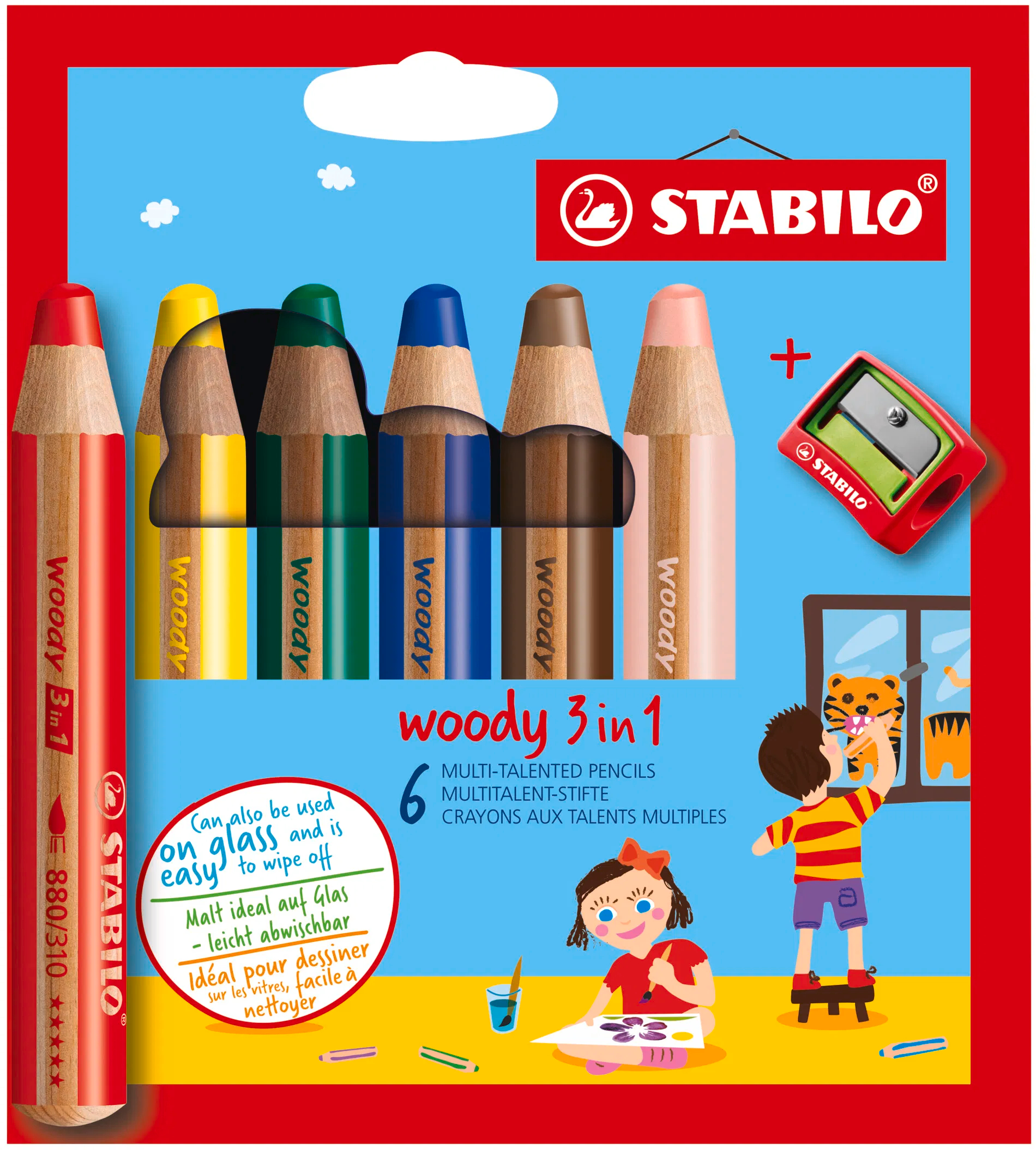 Stabilo Woody 3 in 1 Color Pencil