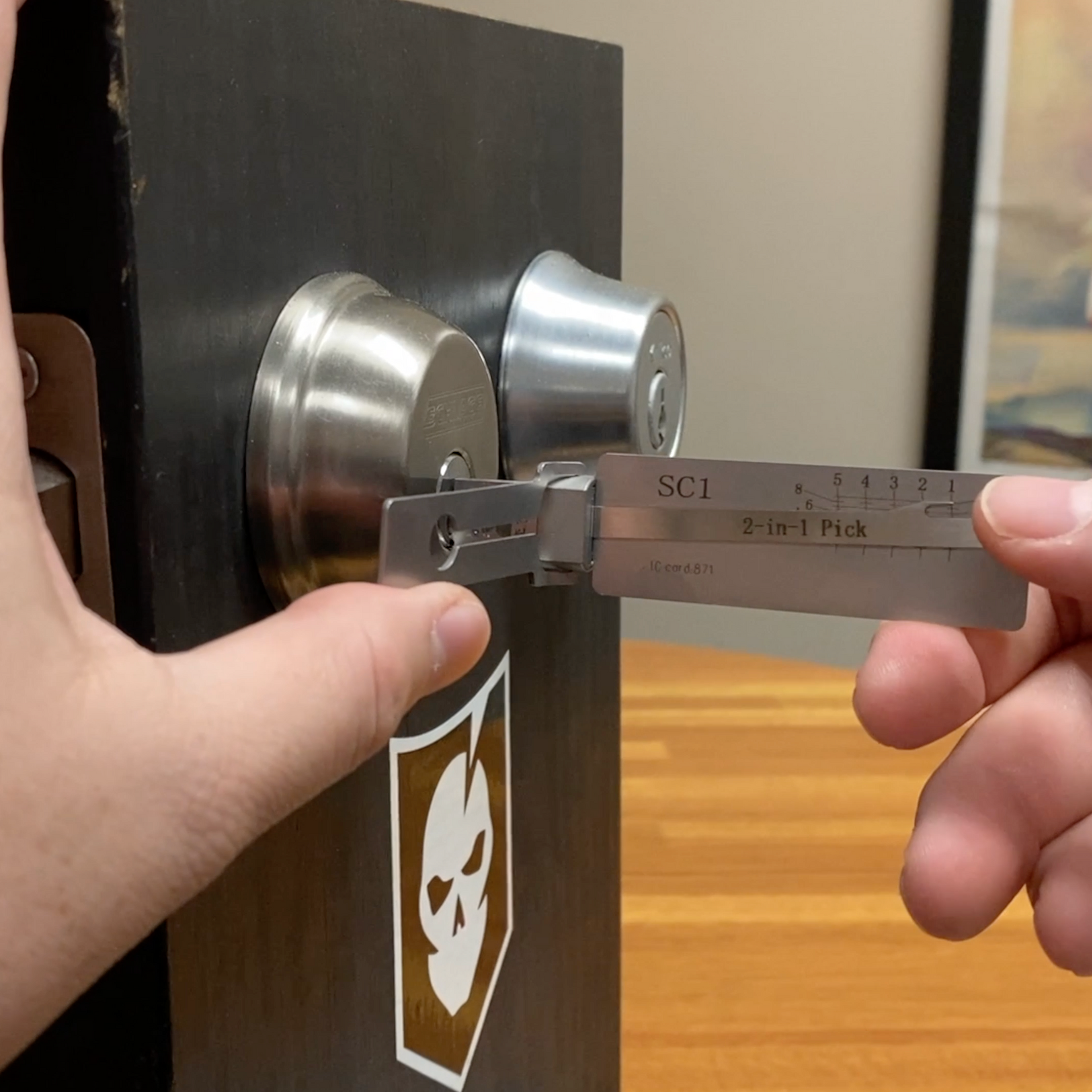 Lishi 2-in-1 Lock Pick Tool
