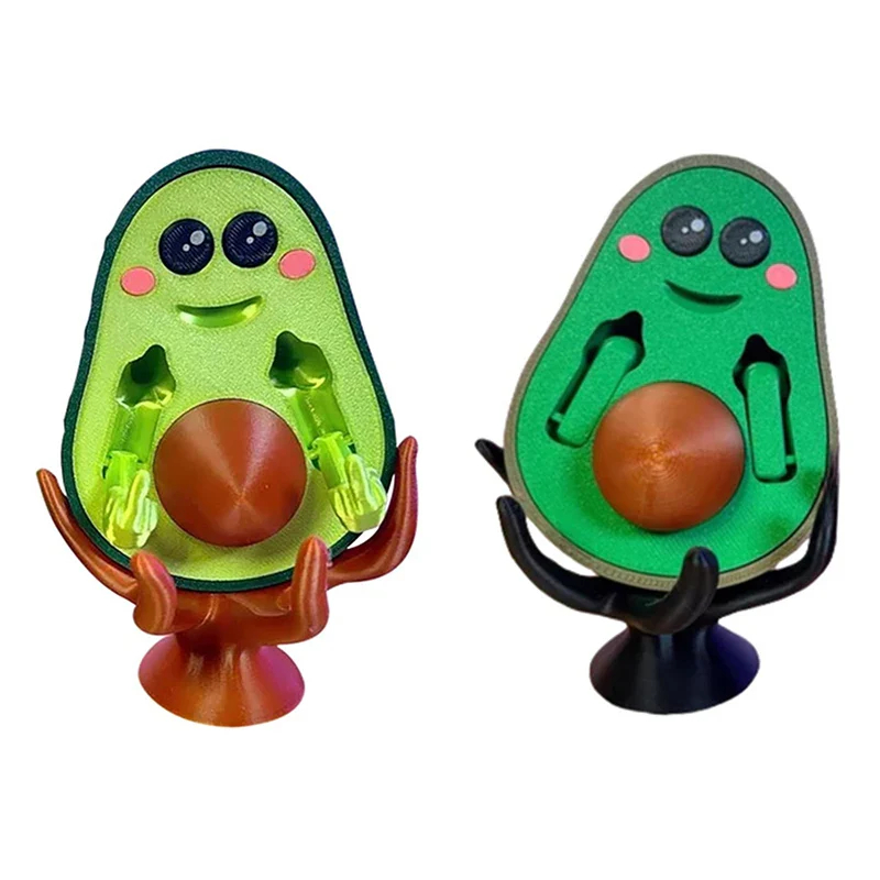 3D Printed Middle Finger Bad Avocado