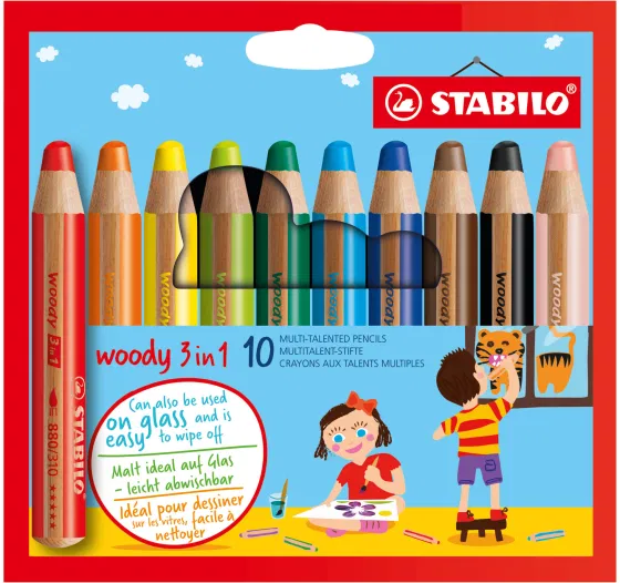Stabilo Woody 3 in 1 Color Pencil