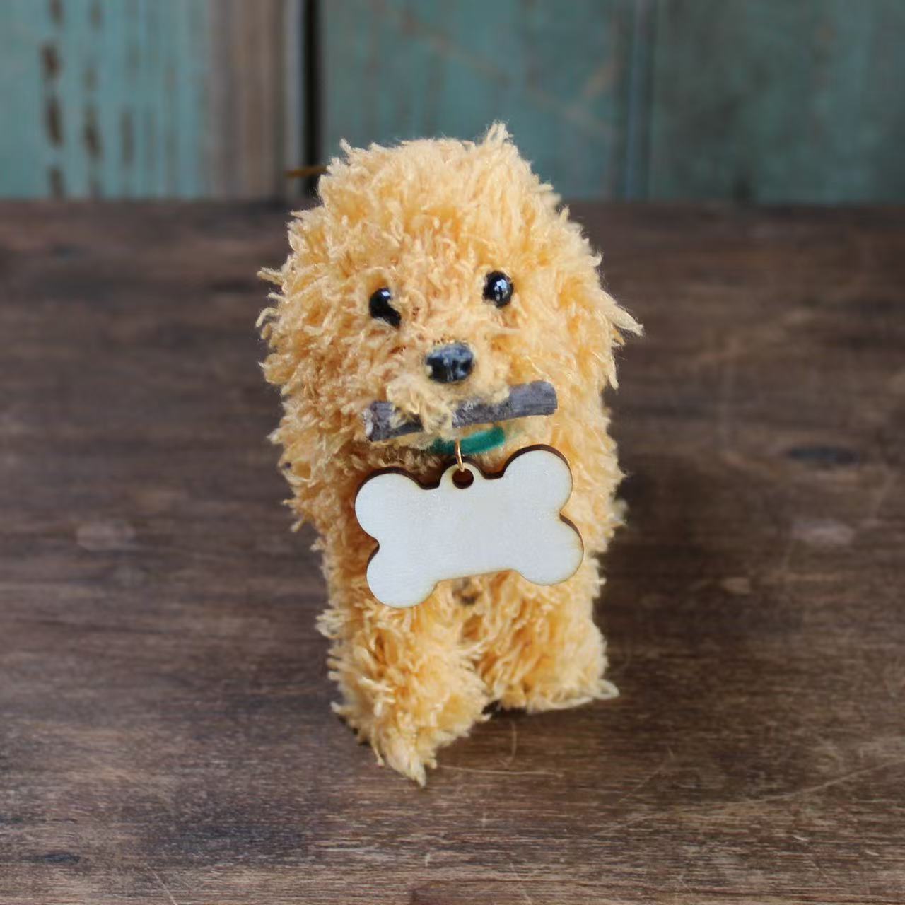 Fetch Doodle Dog Ornament Personalized