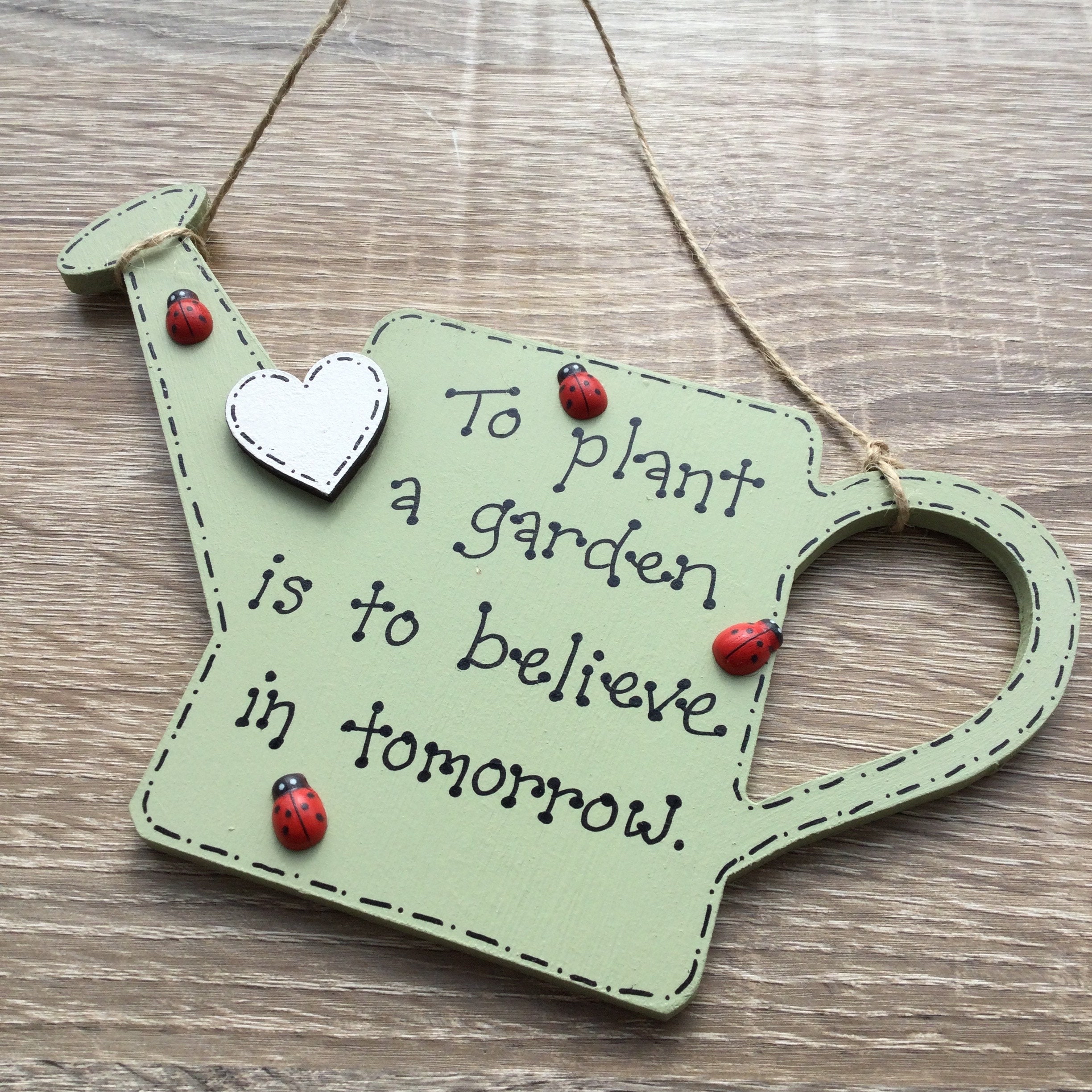 Gardening Quotes Plaque