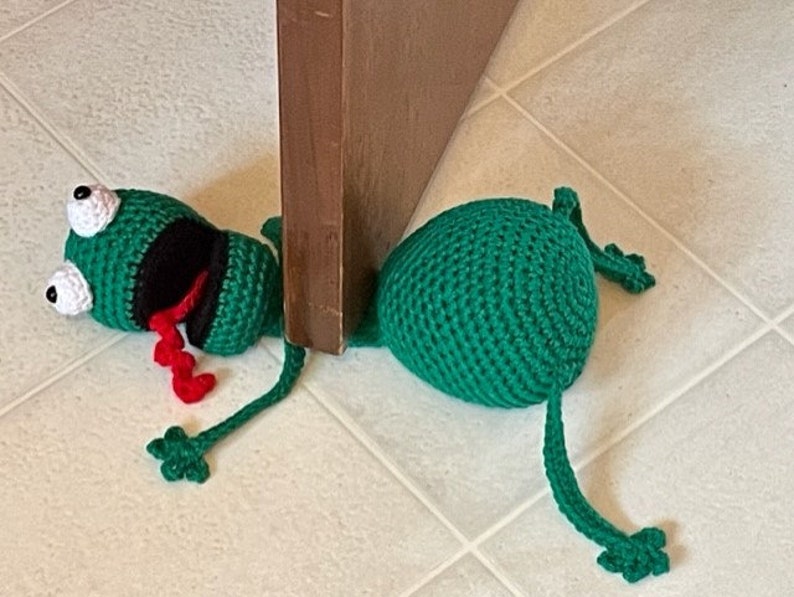 Hand Knitted Animal Doll Door Stopper