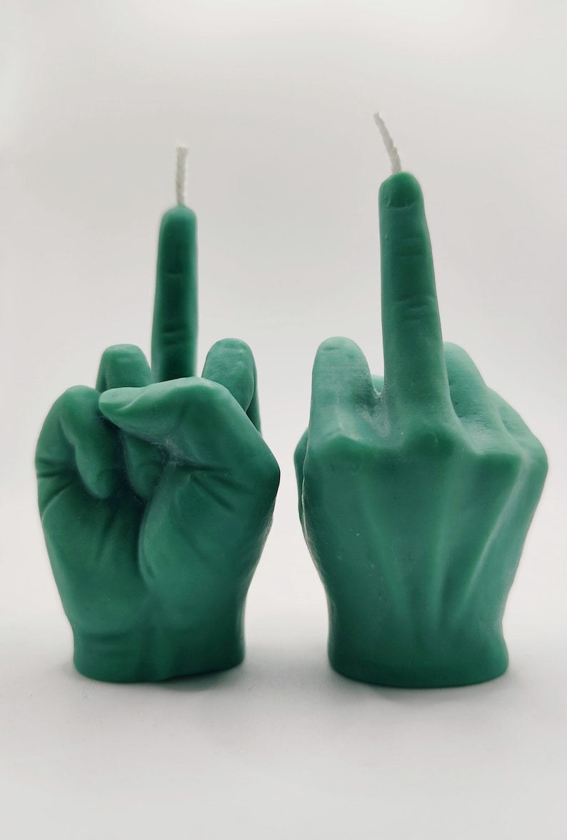 Middle Finger Candle-Funny Gift