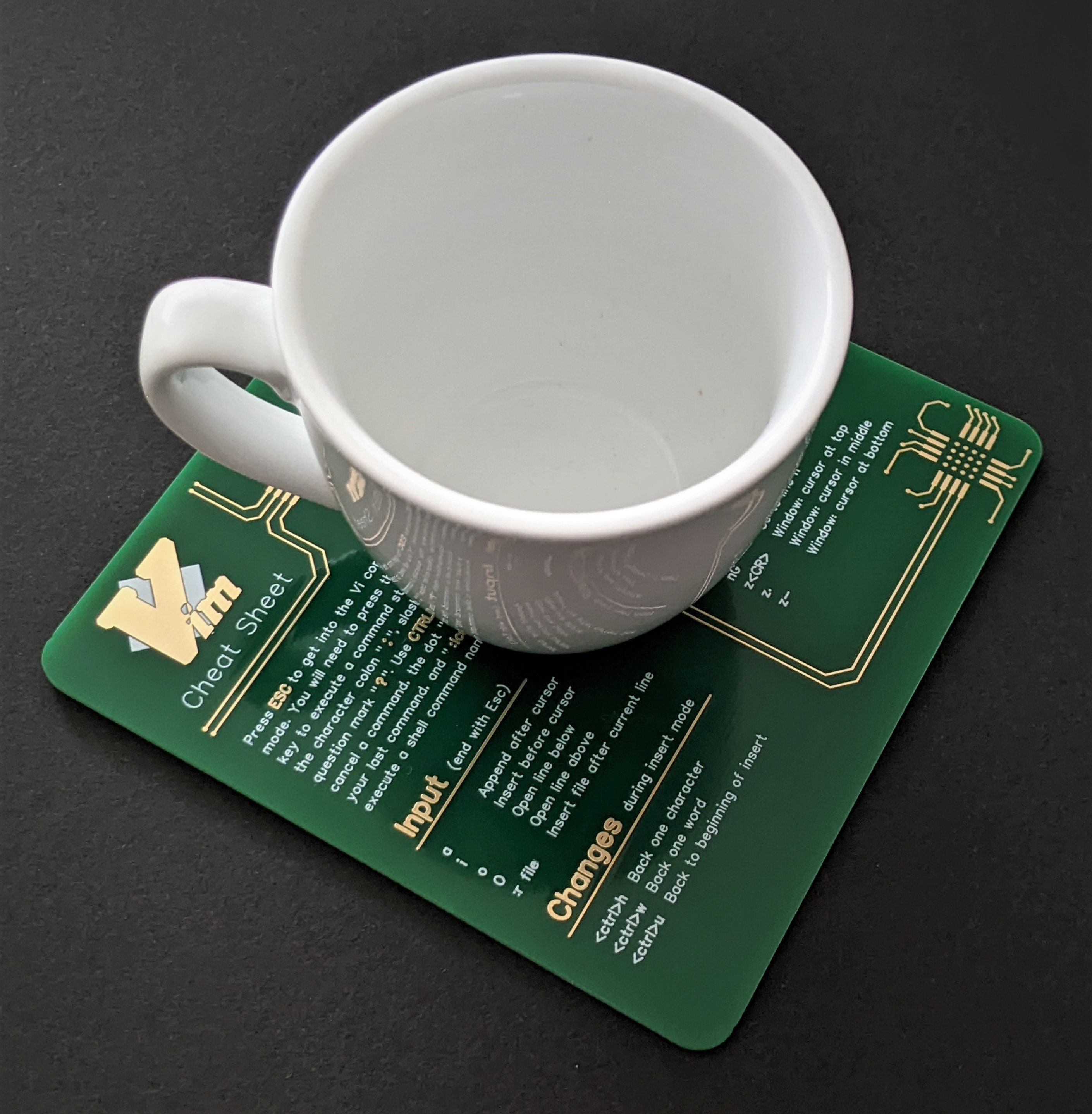 Cheat Sheet Coasters