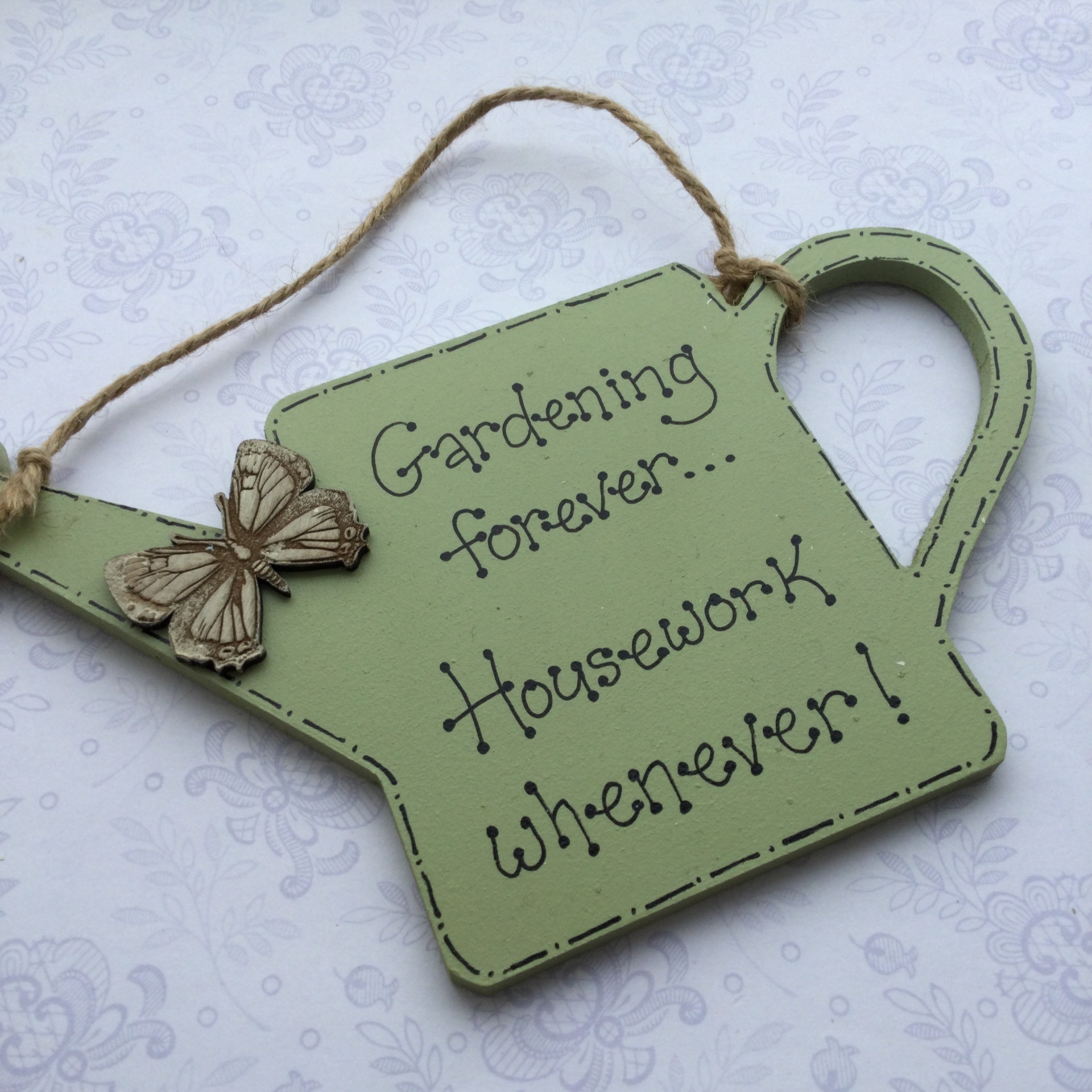 Gardening Quotes Plaque