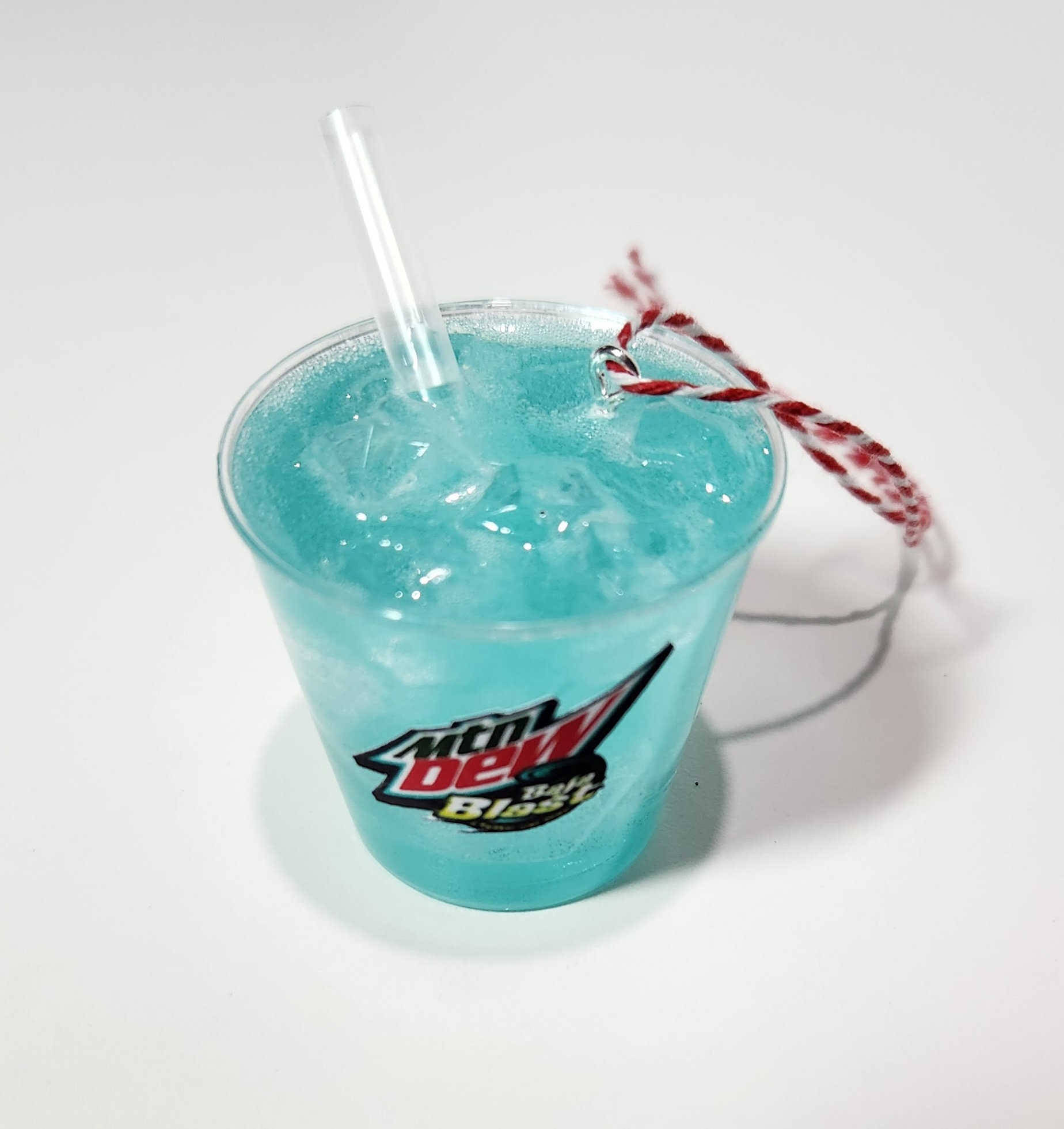 Baja Blast Ornament | Mountain Dew Ornament | Taco Bell Ornament | Christmas Ornament